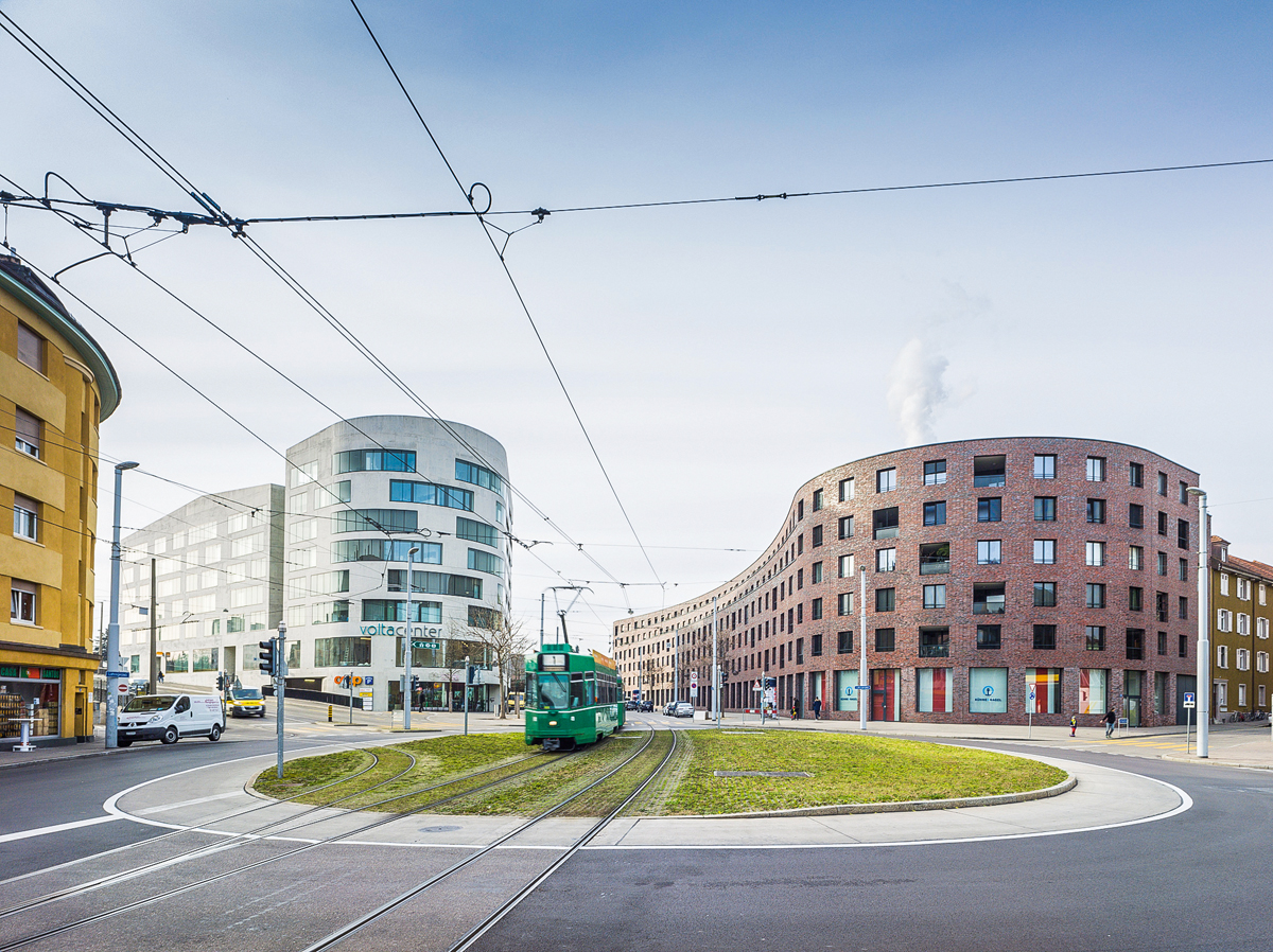Ein Stück Stadt: das Volta-Areal. Das Infrastrukturprojekt Nordtangente hat hier eine Chance für die Stadtentwicklung eröffnet, die auch genutzt wurde.