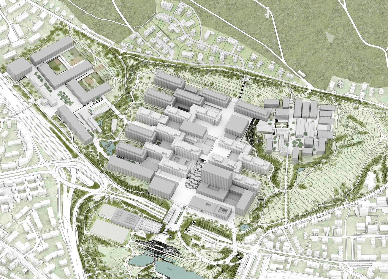Campus Irchel, Richtprojekt 2016 von EM2N