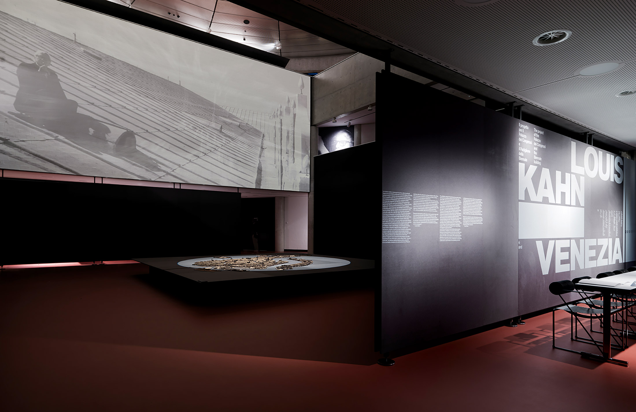 «Louis Kahn e Venezia», mostra allestita al Teatro dell’architettura di Mendrisio.