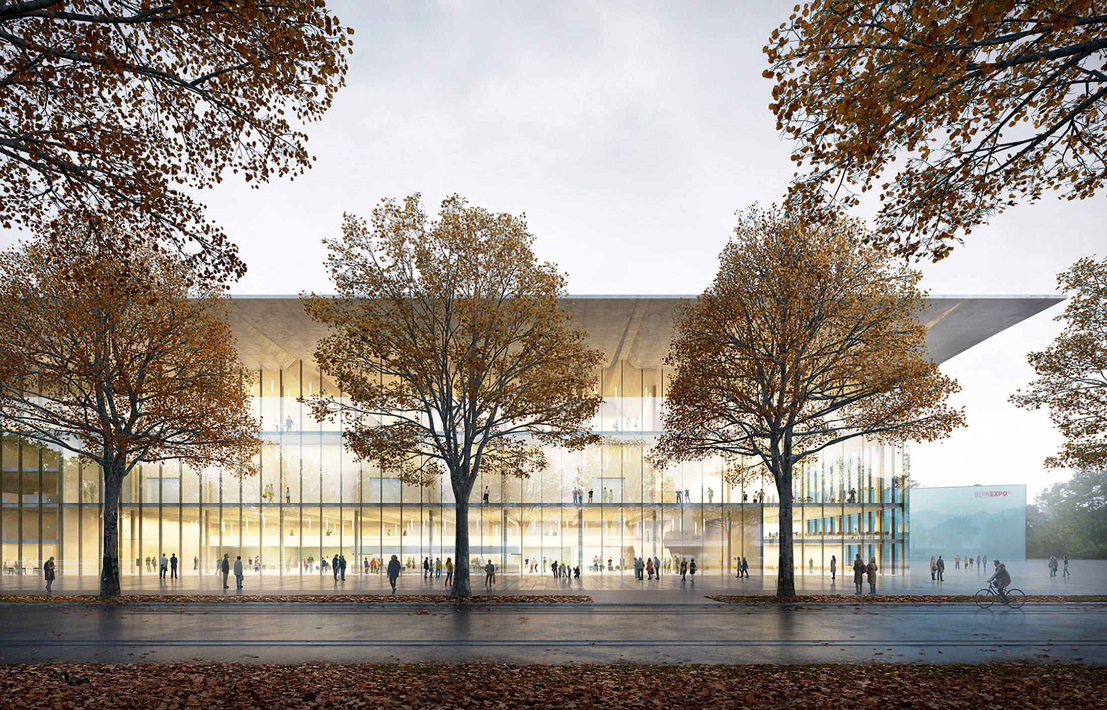 Degelo Architekten, BernExpo, Berna – Concorso