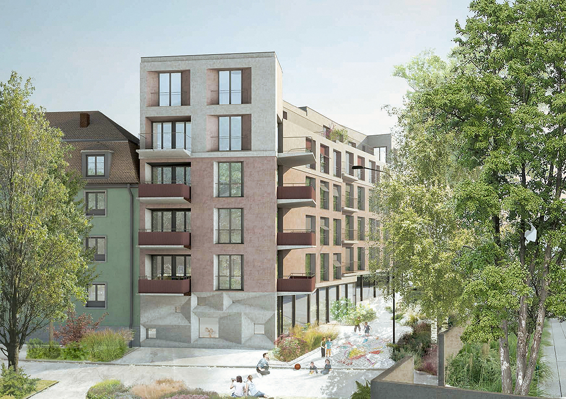 3. Rang: «Vier gewinnt», huggenbergerfries Architekten, Zürich.