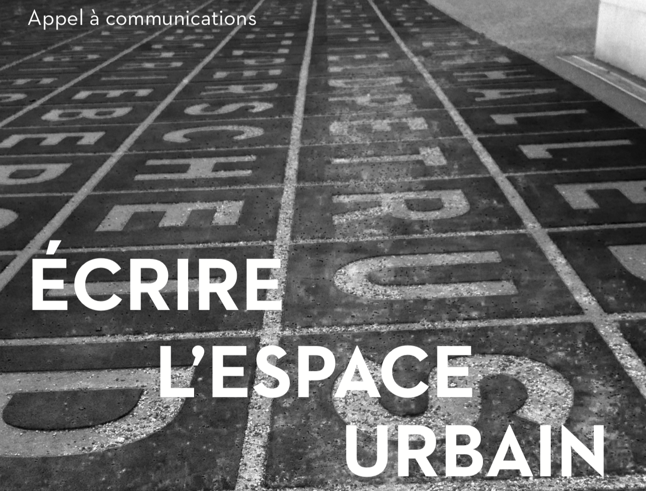 Ecrire l'espace urbain