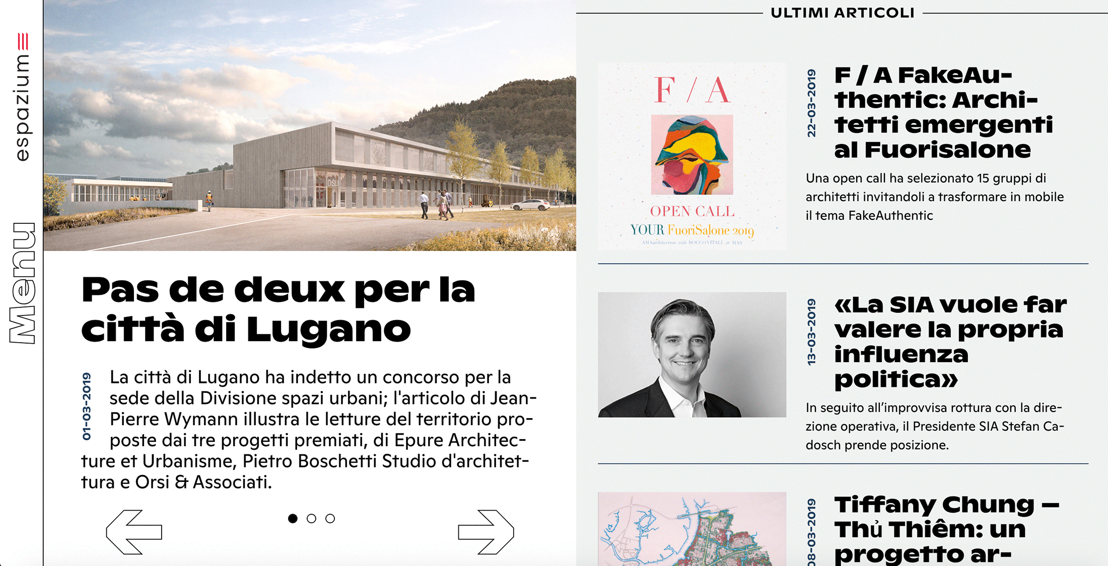 Il nuovo espazium