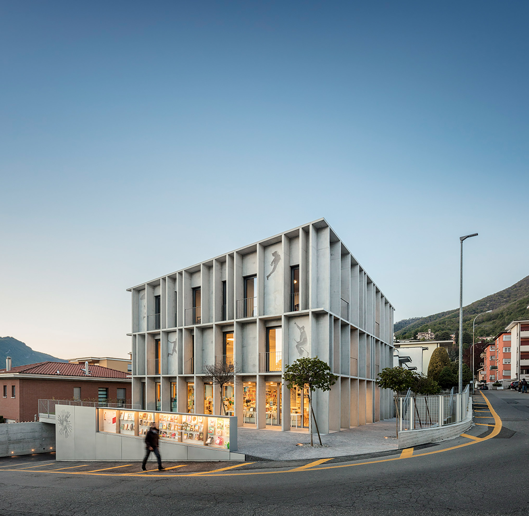 Krausbeck Architetto, Casa torre d’angolo, Mendrisio