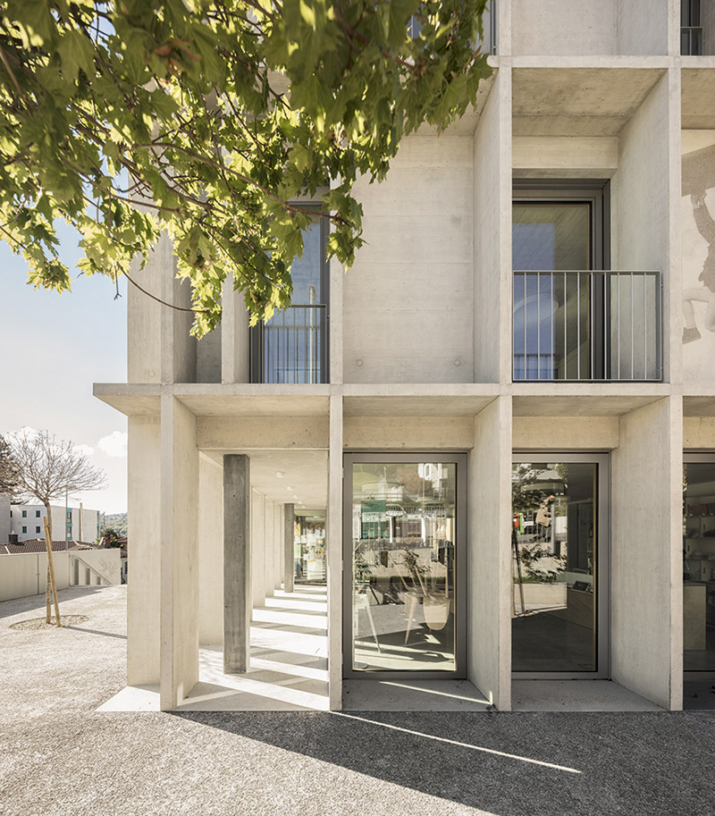Krausbeck Architetto, Casa torre d’angolo, Mendrisio