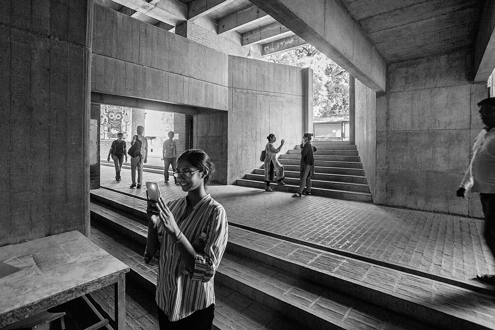 Balkrishna Doshi, School of Architecture, Centre for Environmental Planning and Technology, Ahmedabad, 1968