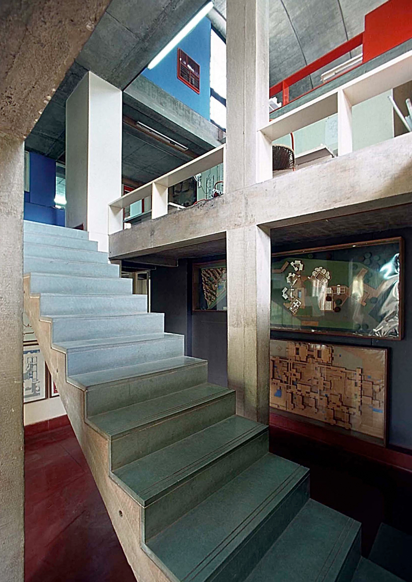 Balkrishna Doshi, Architekturbüro Sangath, Ahmedabad, 1980.