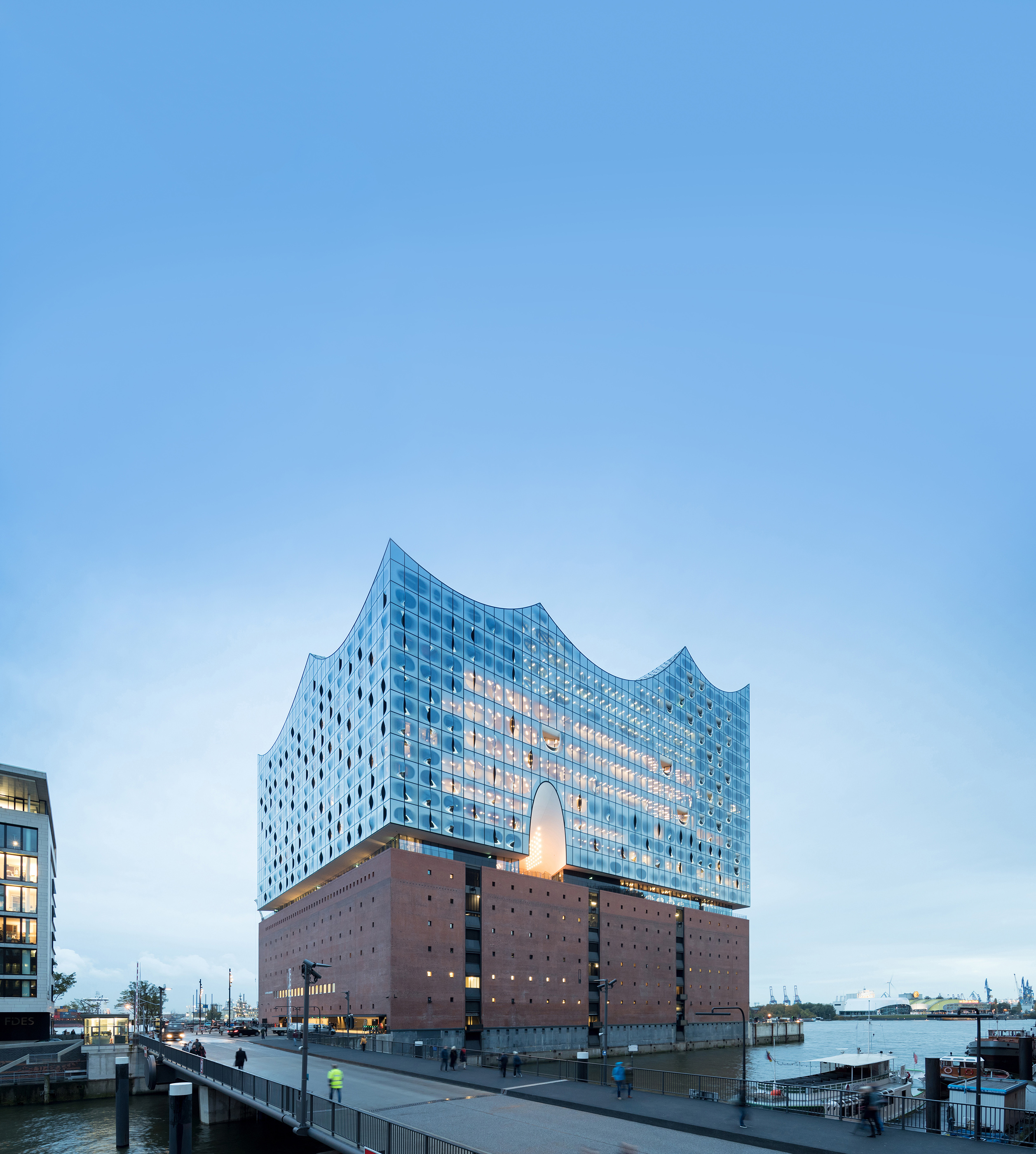 Elbphilharmonie Hamburg; Architektur: Herzog &amp; de Meuron Basel.