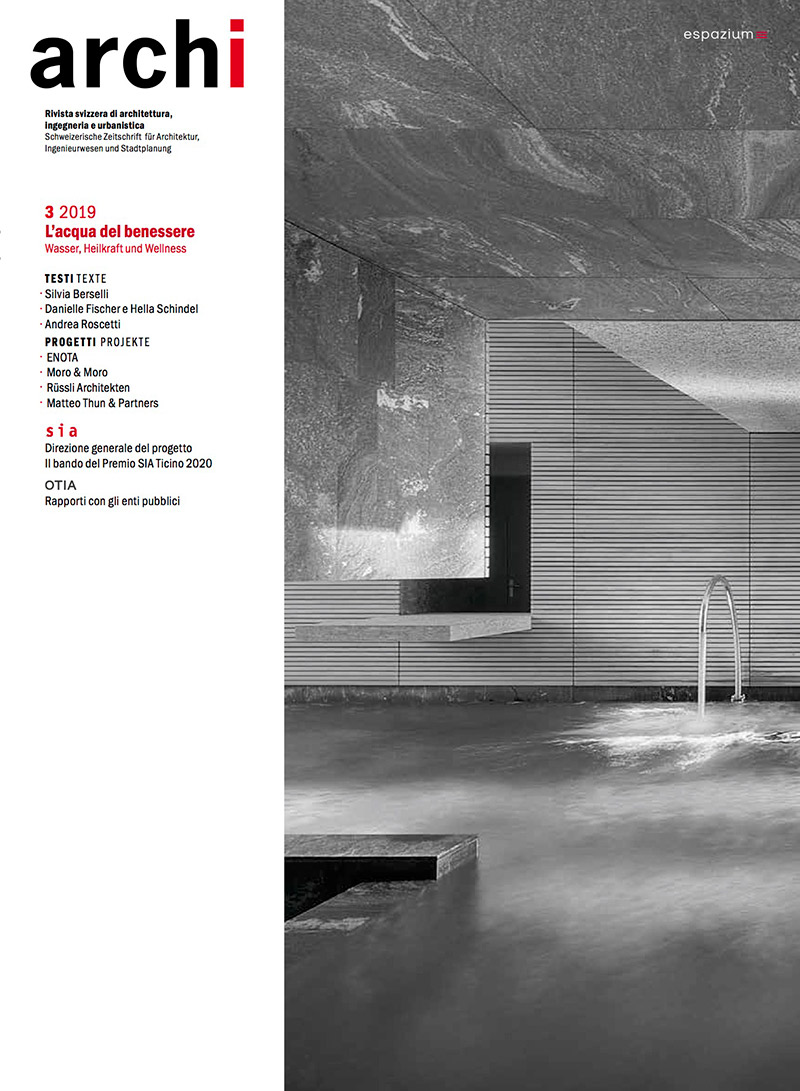 La copertina di Archi 3/2019.