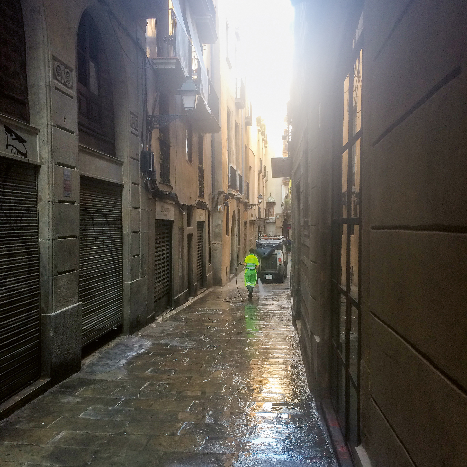 The Back Streets of Barcelona
