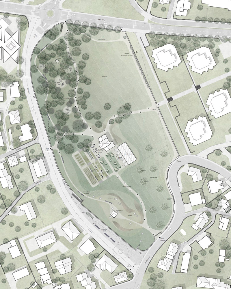 Il progetto vincitore per il Parco Viarno