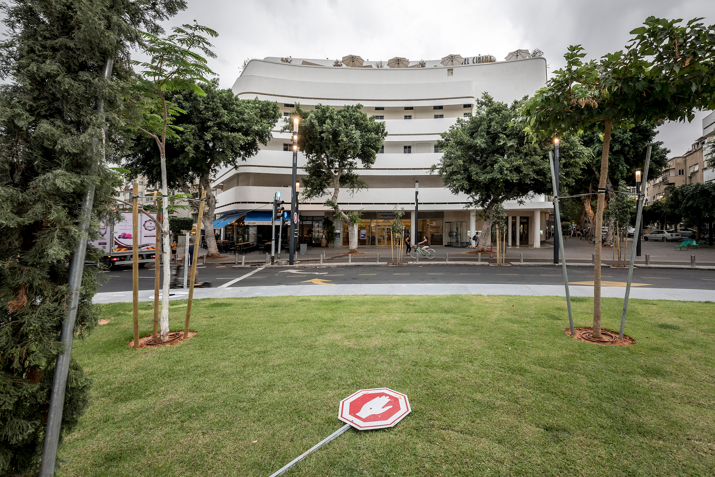 Das ehemalige Kino am Dizengoff-Platz wurde stark saniert und ist jetzt ein Hotel.