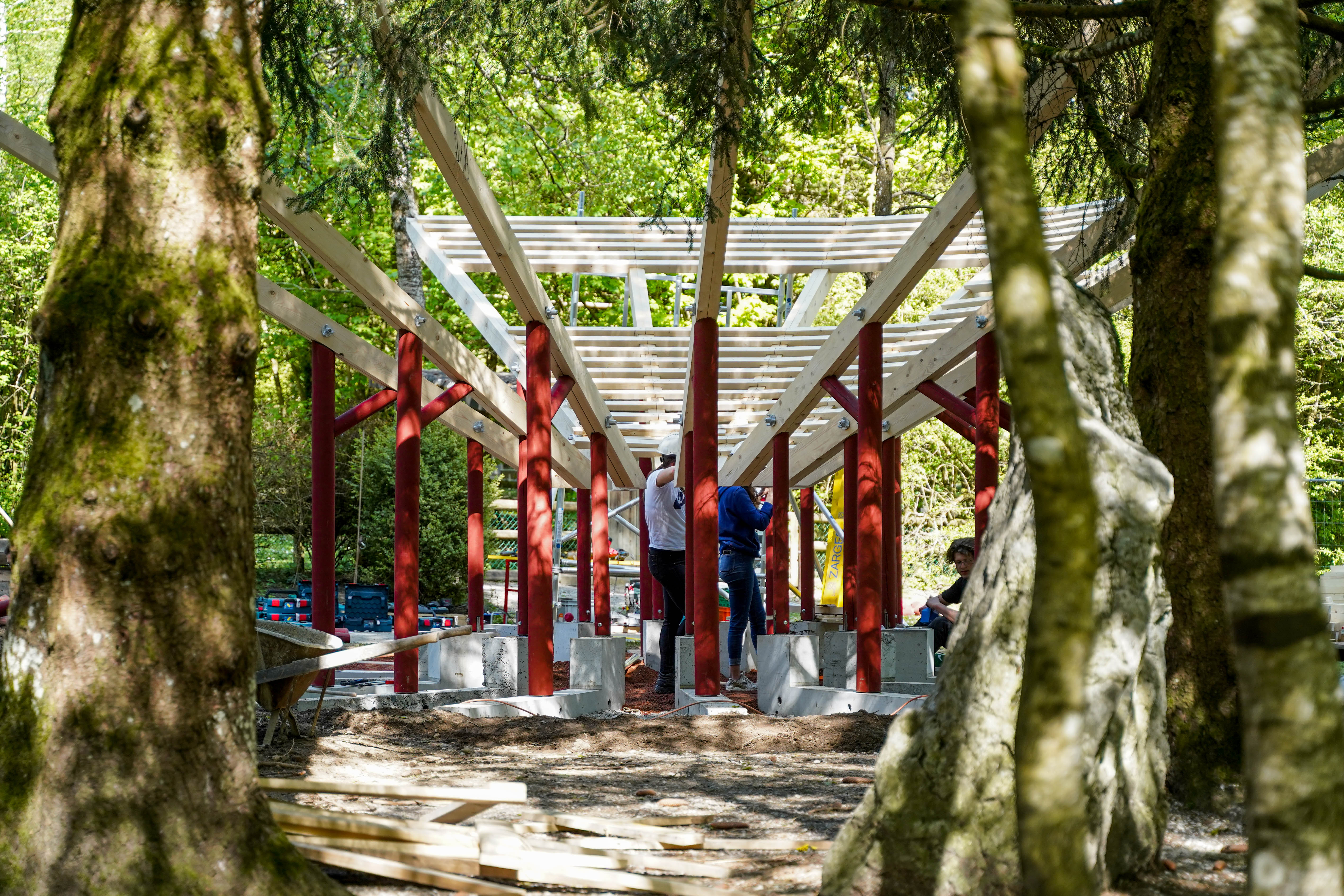 Pavillon Zoo de Servion, EPFL, EAST Lab