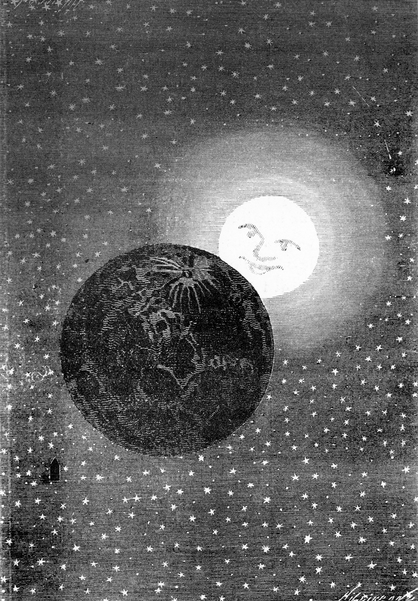 Licht und Schatten im Weltraum: Die Astronauten in Jules Vernes Roman disputierten auf ihrer Reise rund um den Mond über die dynamische Planetenkonstellation und das dadurch bedingte Licht- und Schattenspiel. Bewegen sich Auftraggeber bei der digitalen Transformation im Schatten der Planenden?
