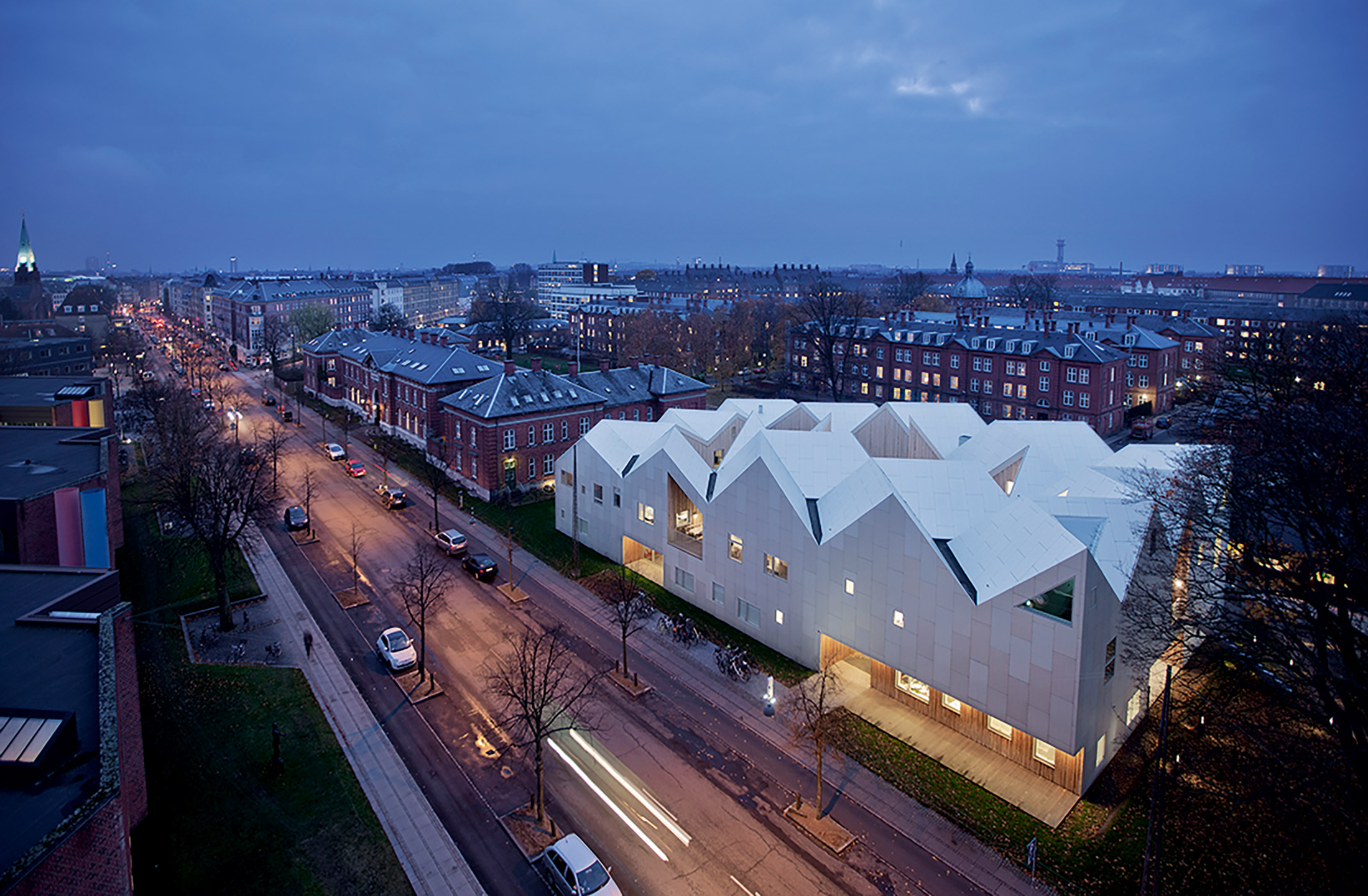 NORD Architects, Centro di Oncologia e Sanità, Copenhagen, Danimarca, 2005-2009.