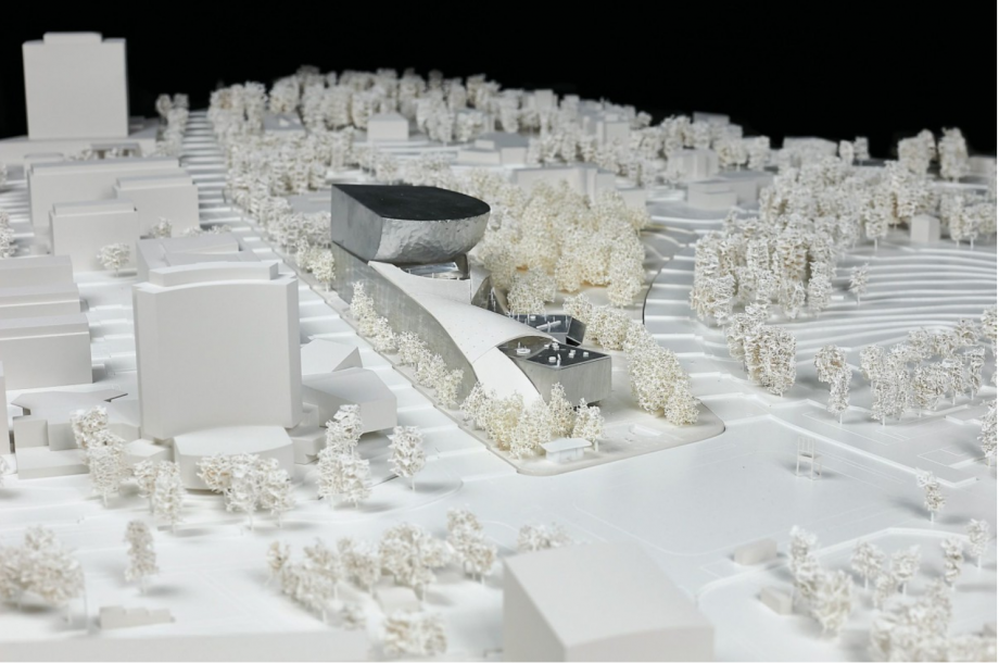 Cité de la musique de Genève, Wettbewerbsmodell «Panorama» (6. Rang), 2017