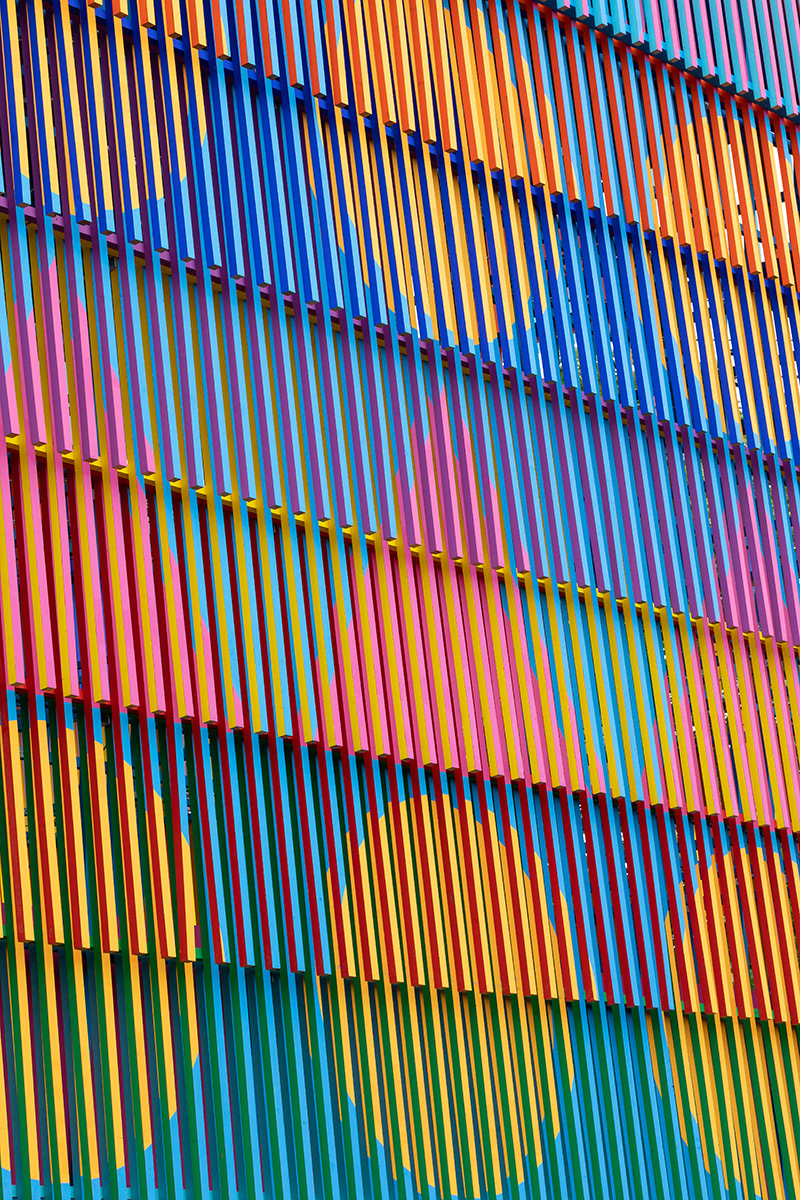 Dulwich Pavilion 2019: The Colour Palace, progettato dallo studio d'architettura Pricegore e dall'artista Yinka Ilori