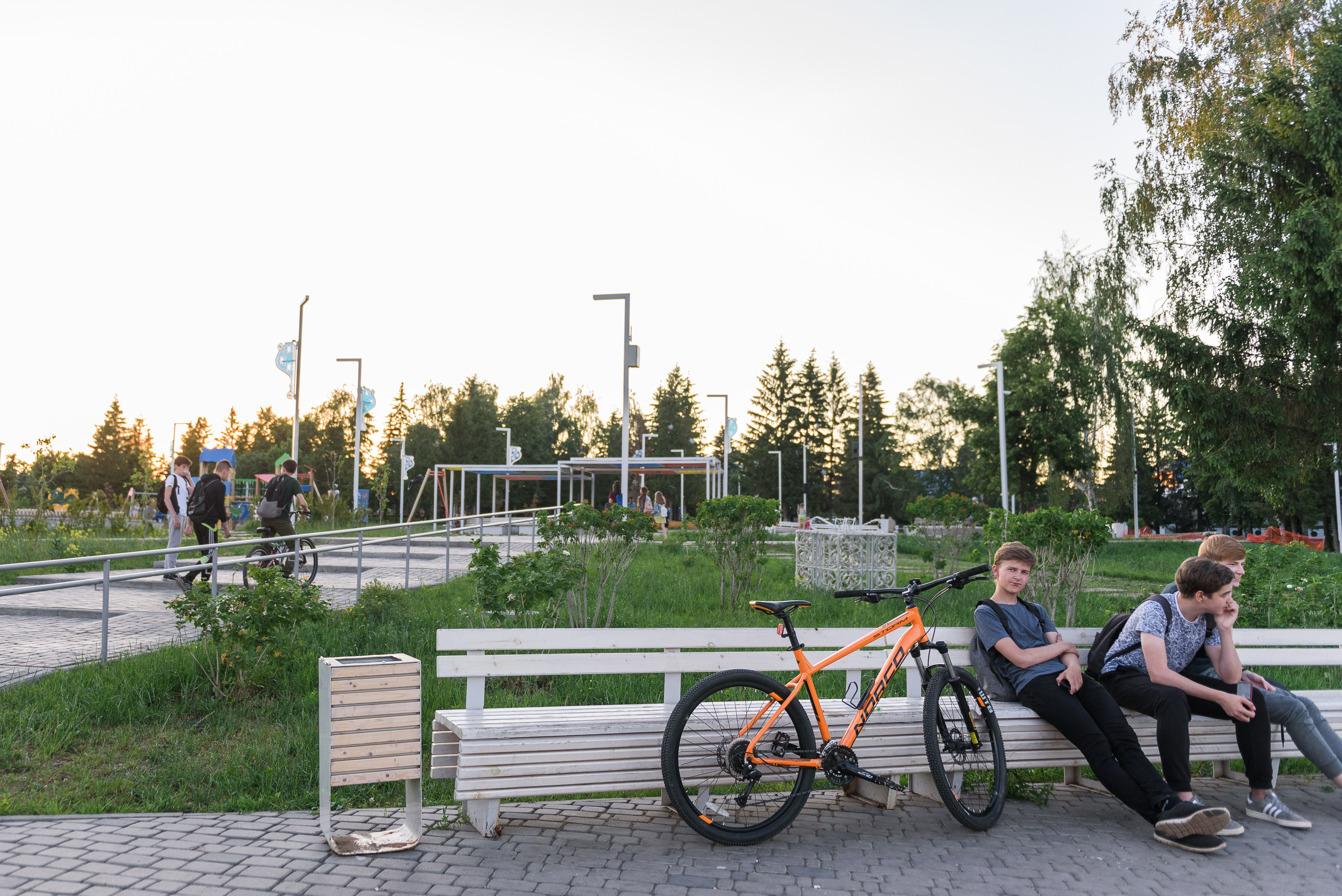 M. Jalil Park, Mezelinsk Town.