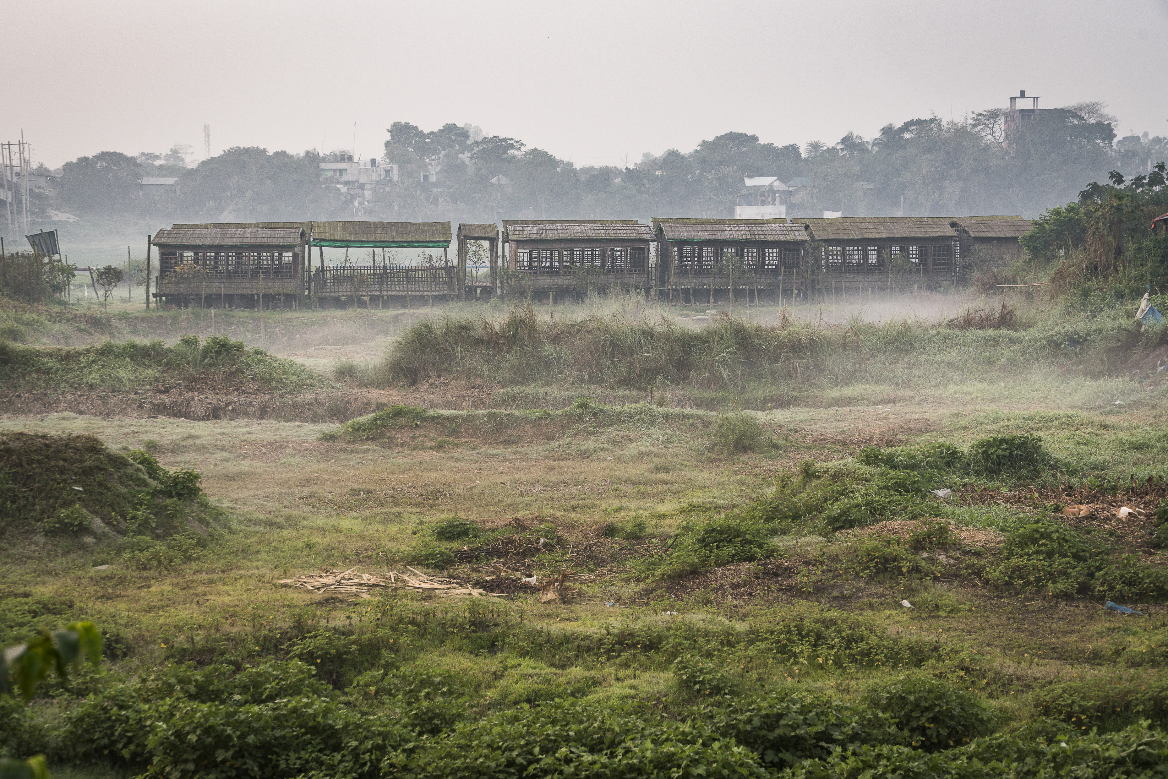 The building is operational during both dry and monsoon seasons.