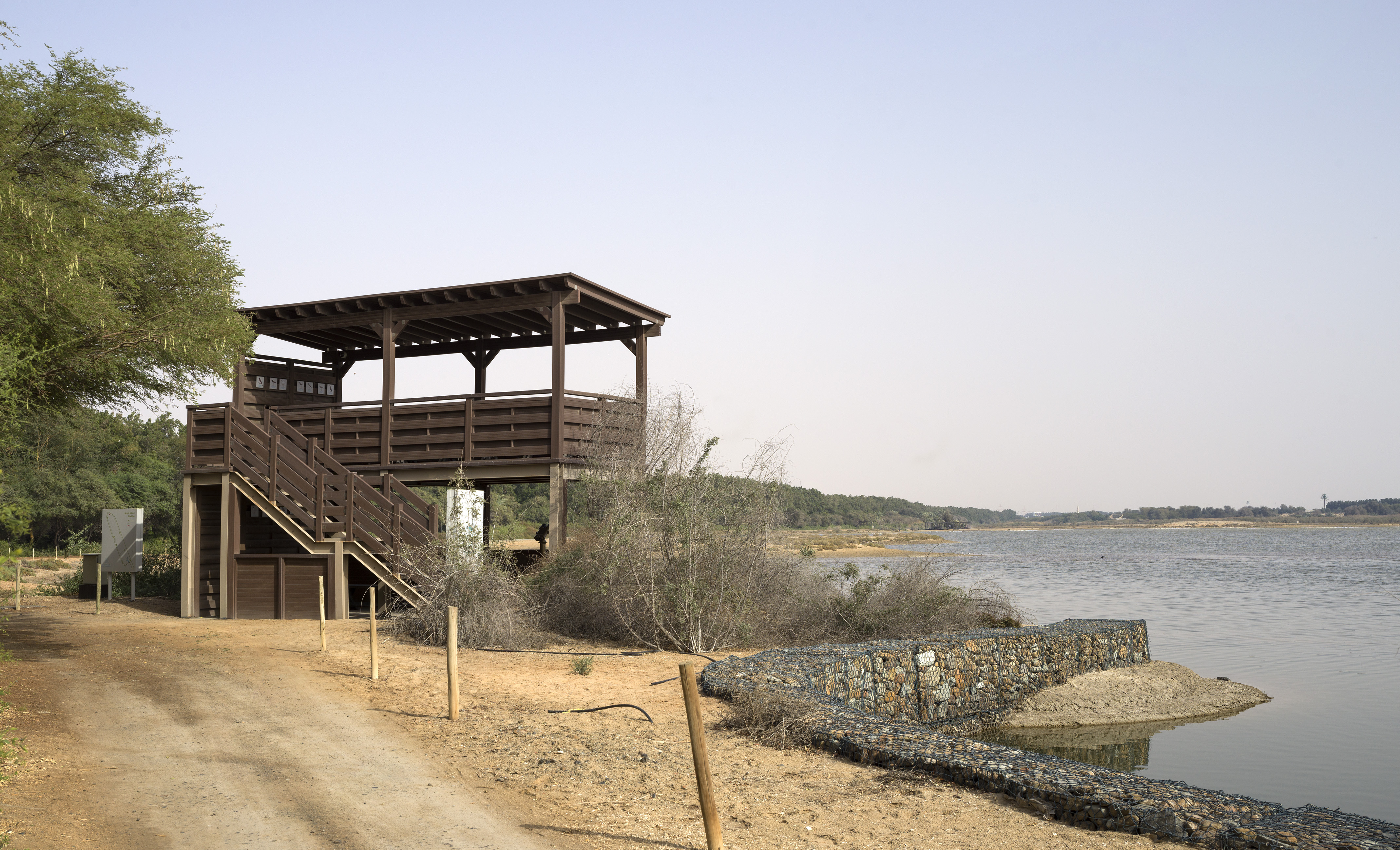 Part of the experience of the centre is being outdoors, where the visitors can walk or move around in golf carts to experience the wetlands.