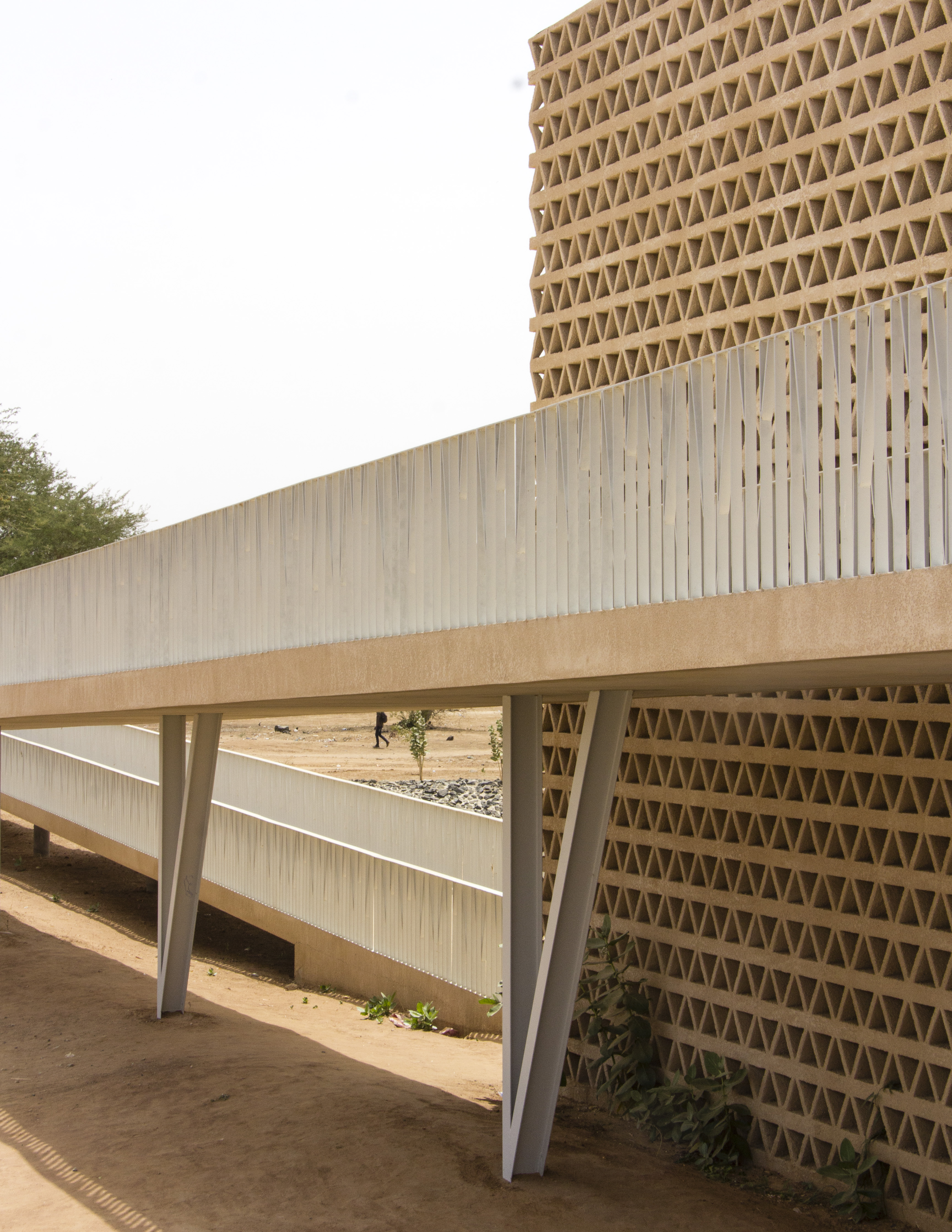 Access ramp.