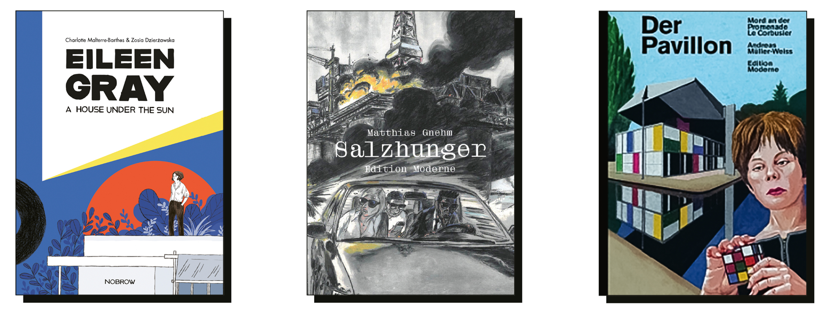 Eileen Gray, Salzhunger, Der Pavillon