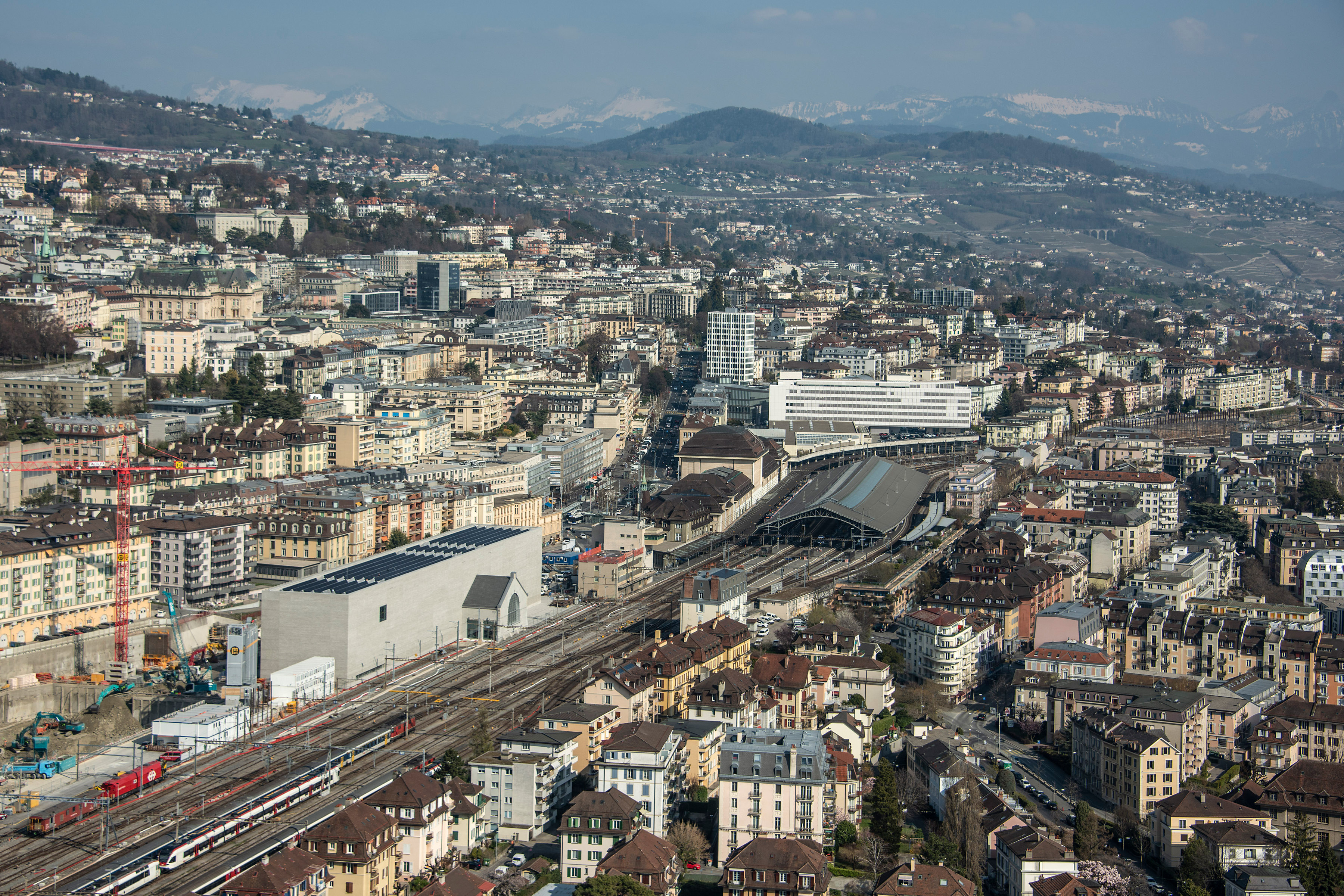 Vue aérienne