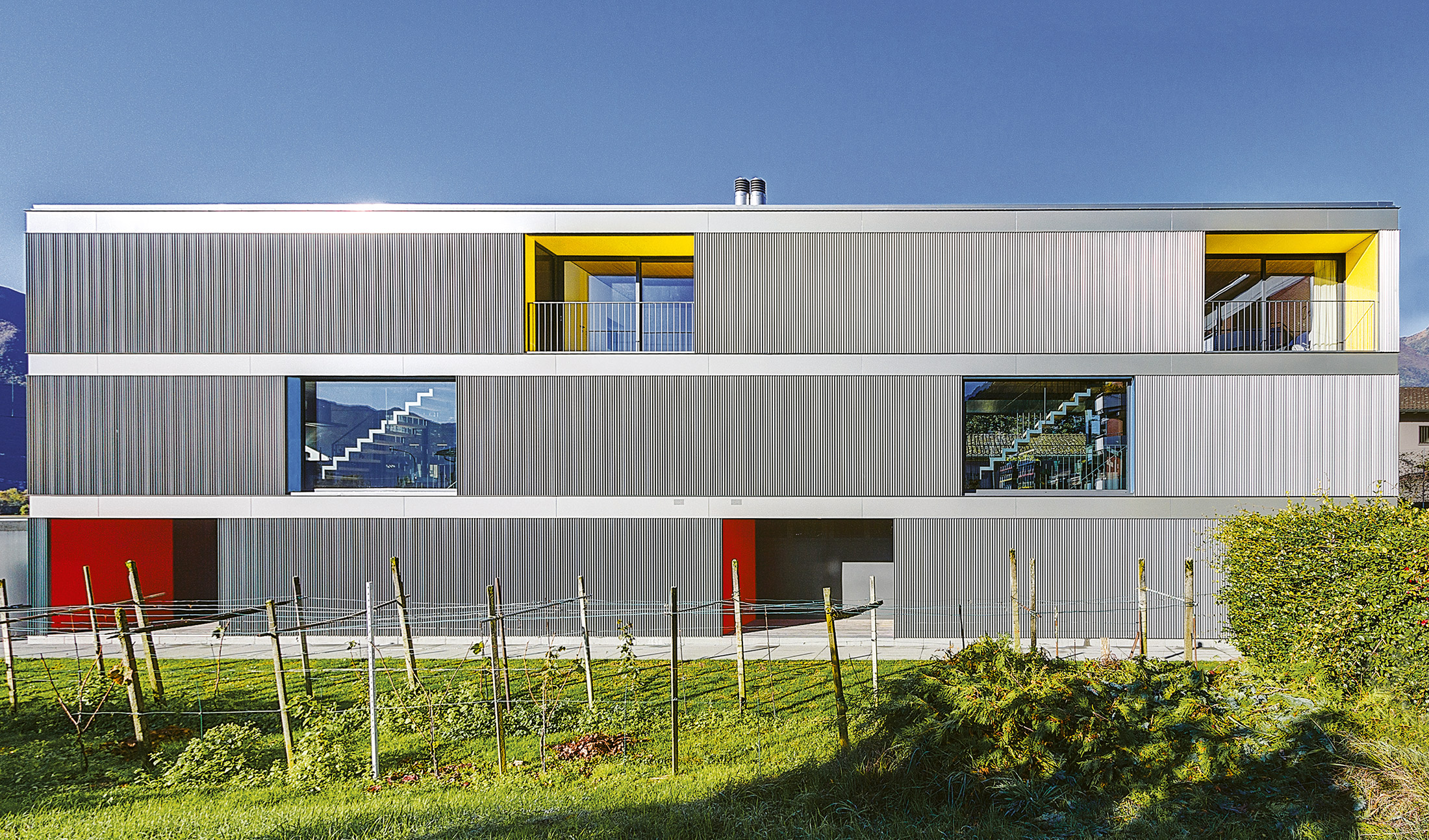 Casa Matter a Gordola, progettata da Moro &amp; Moro