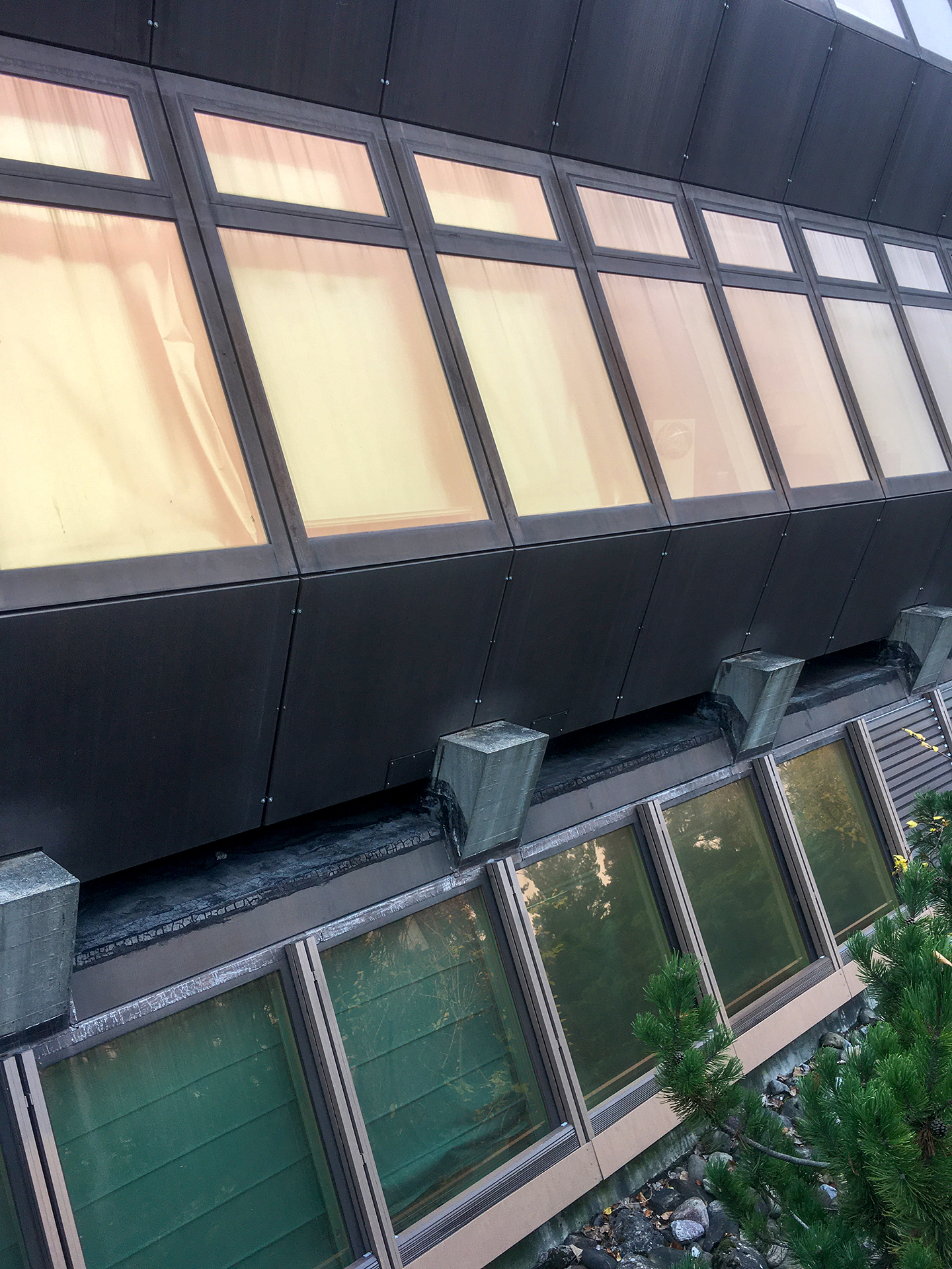 Ferrohaus, Zürich Seefeld: Auch das Untergeschoss ist rundum mit Tageslicht versorgt.
