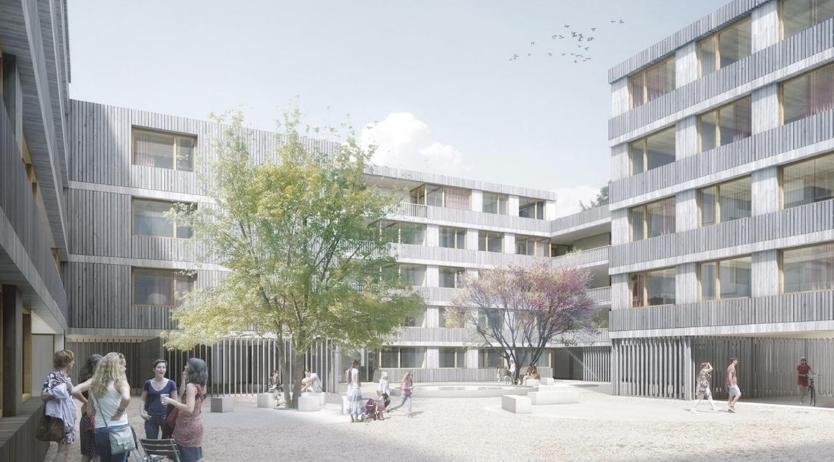 Concours portant sur un lotissement coopératif à Renens, 2019; « Logements à l’avenue des Paudex 10-12 »