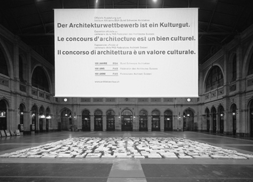 Ausstellung Architekturwettbewerb