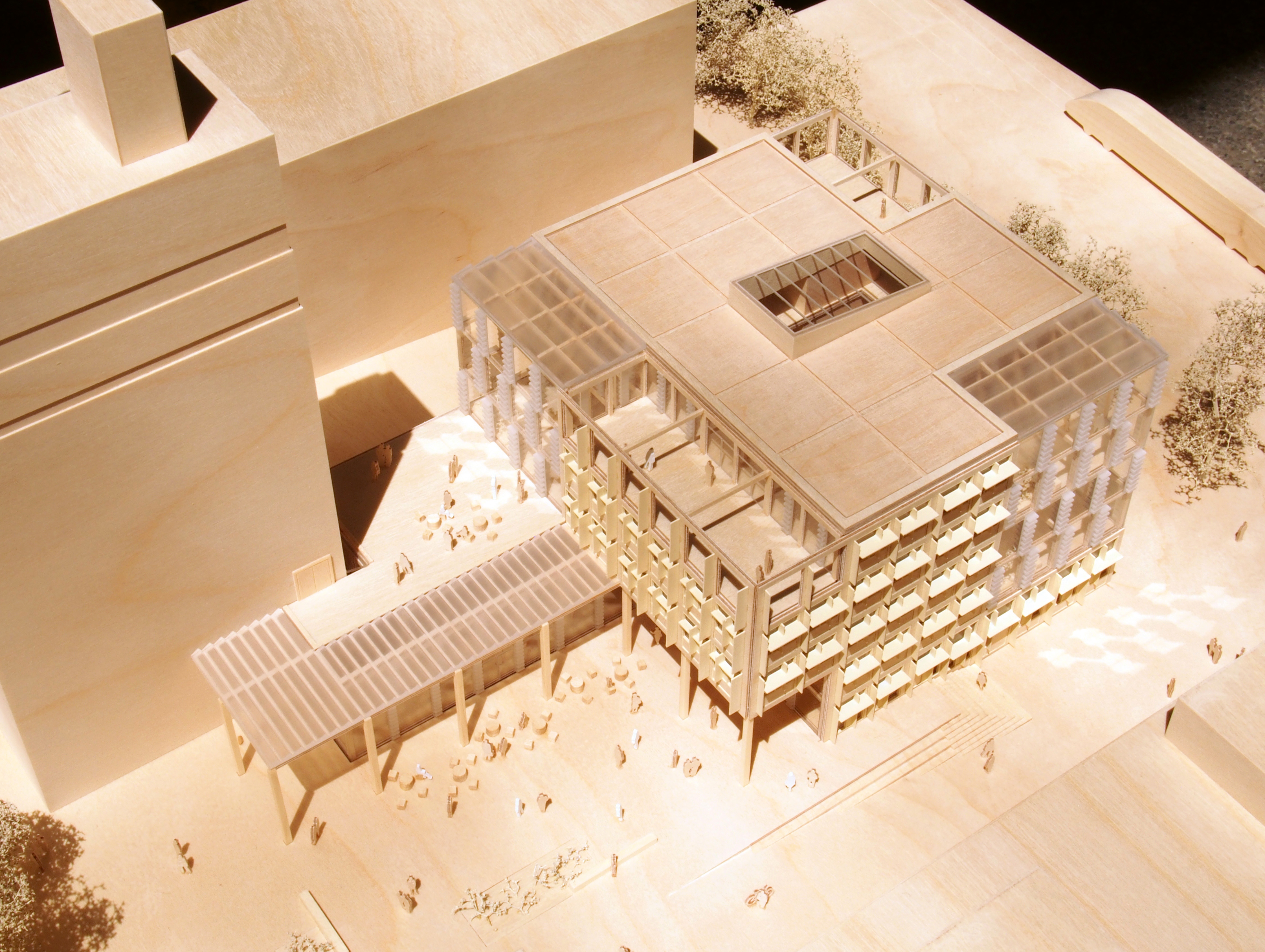 Projet HOP, lauréat du MEP, maquette