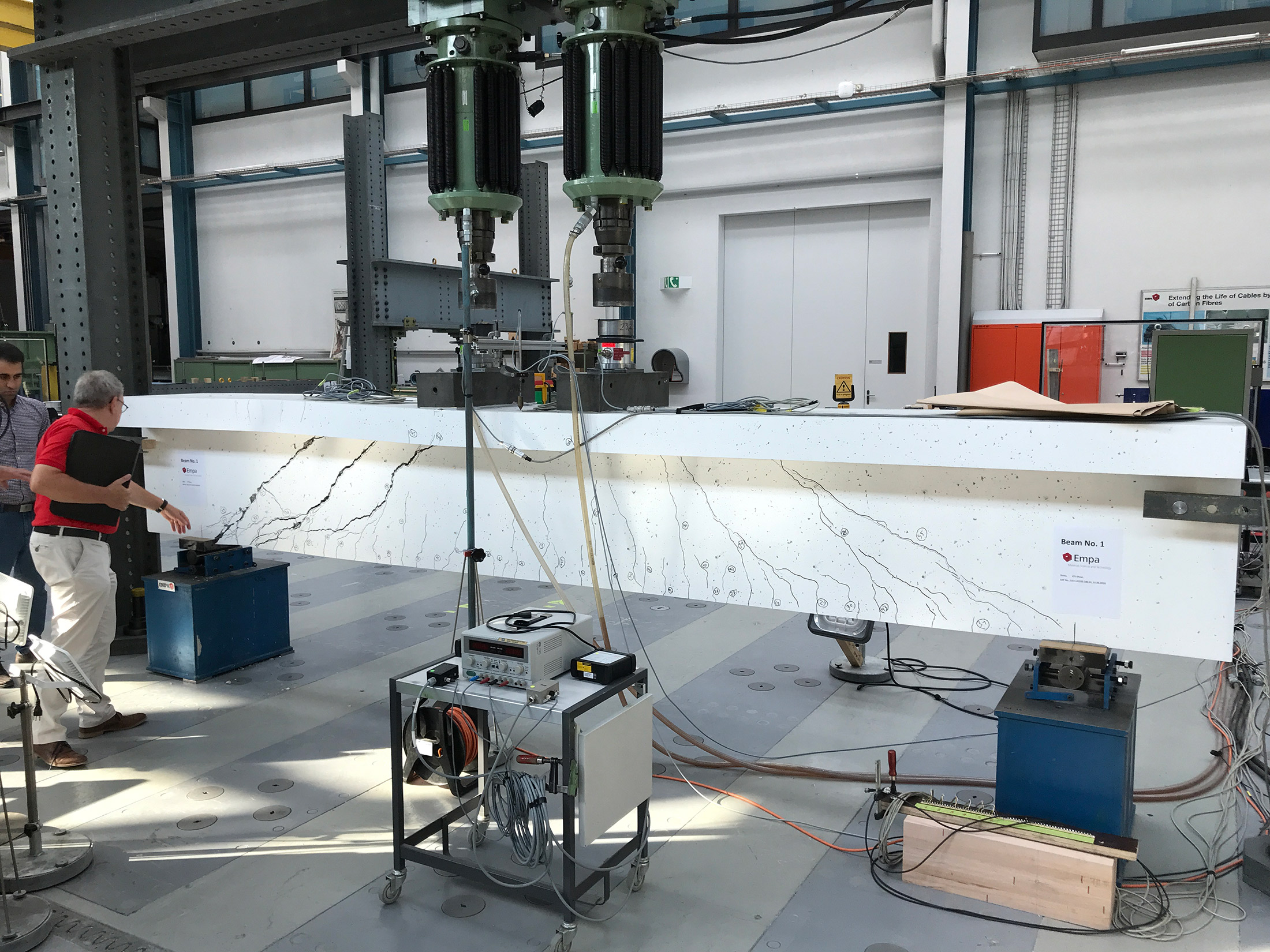 I test nel laboratorio dell'Empa