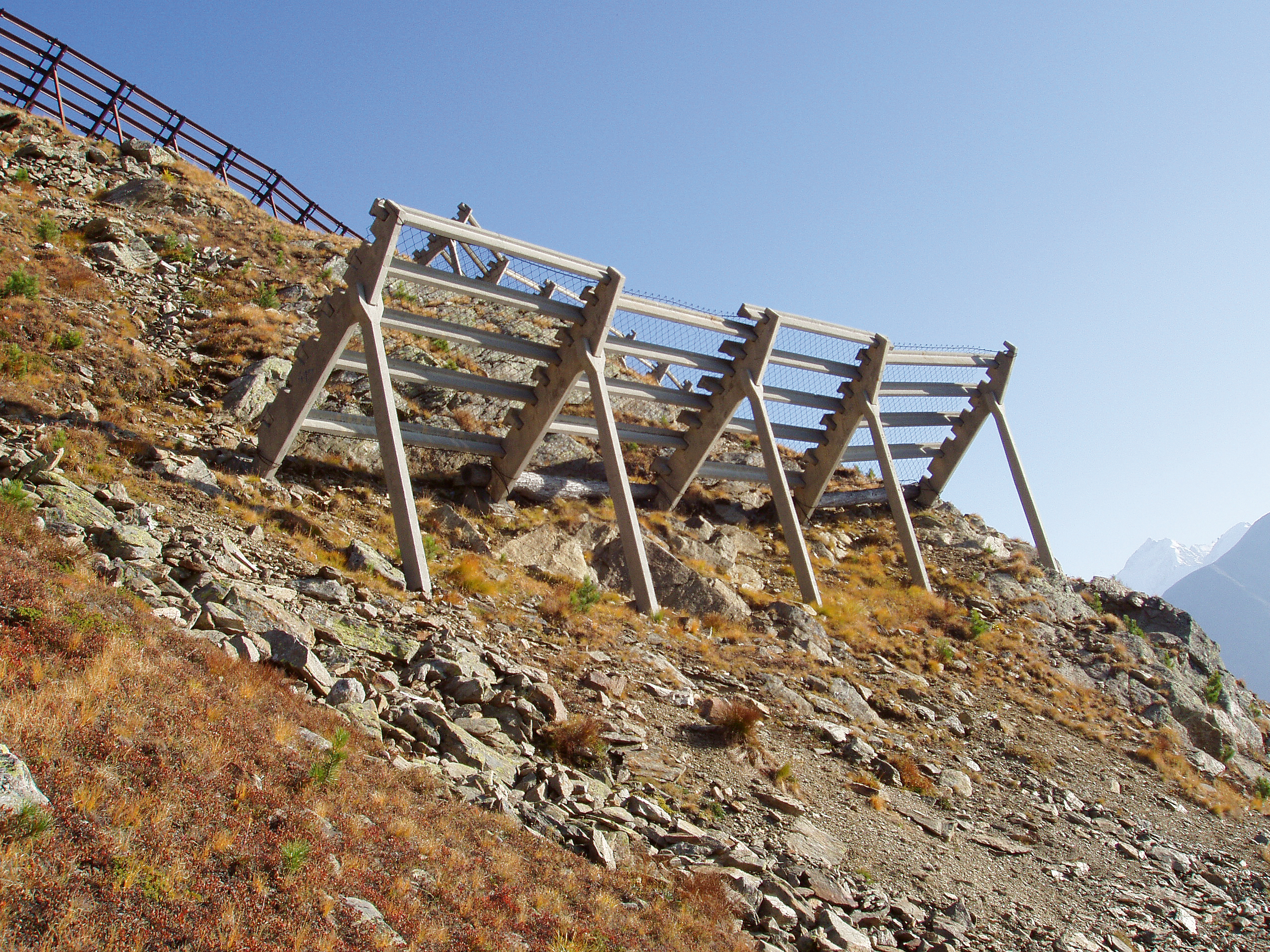 Verbauungen aus Beton
