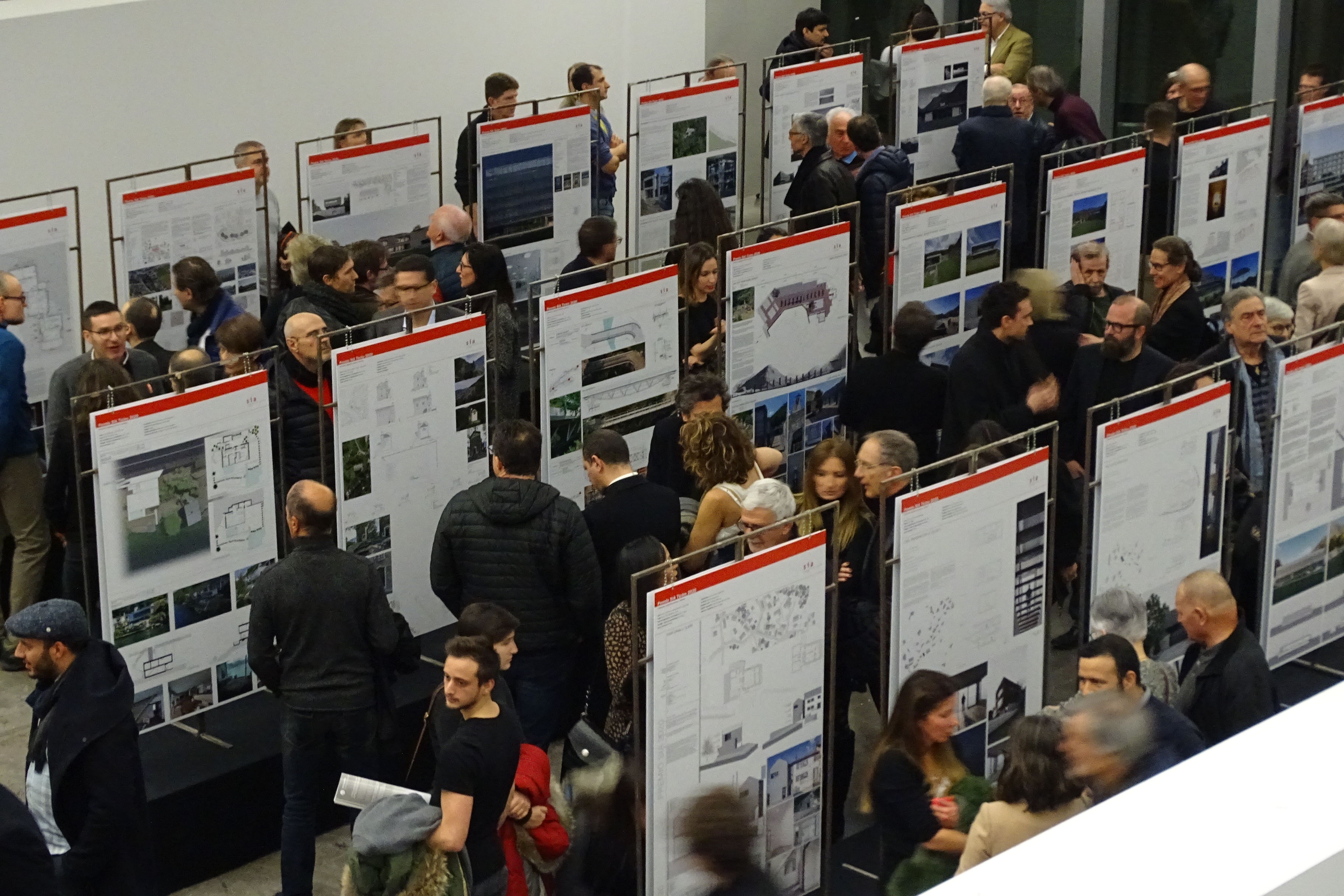 La mostra dei progetti partecipanti al Premio SIA Ticino 2020