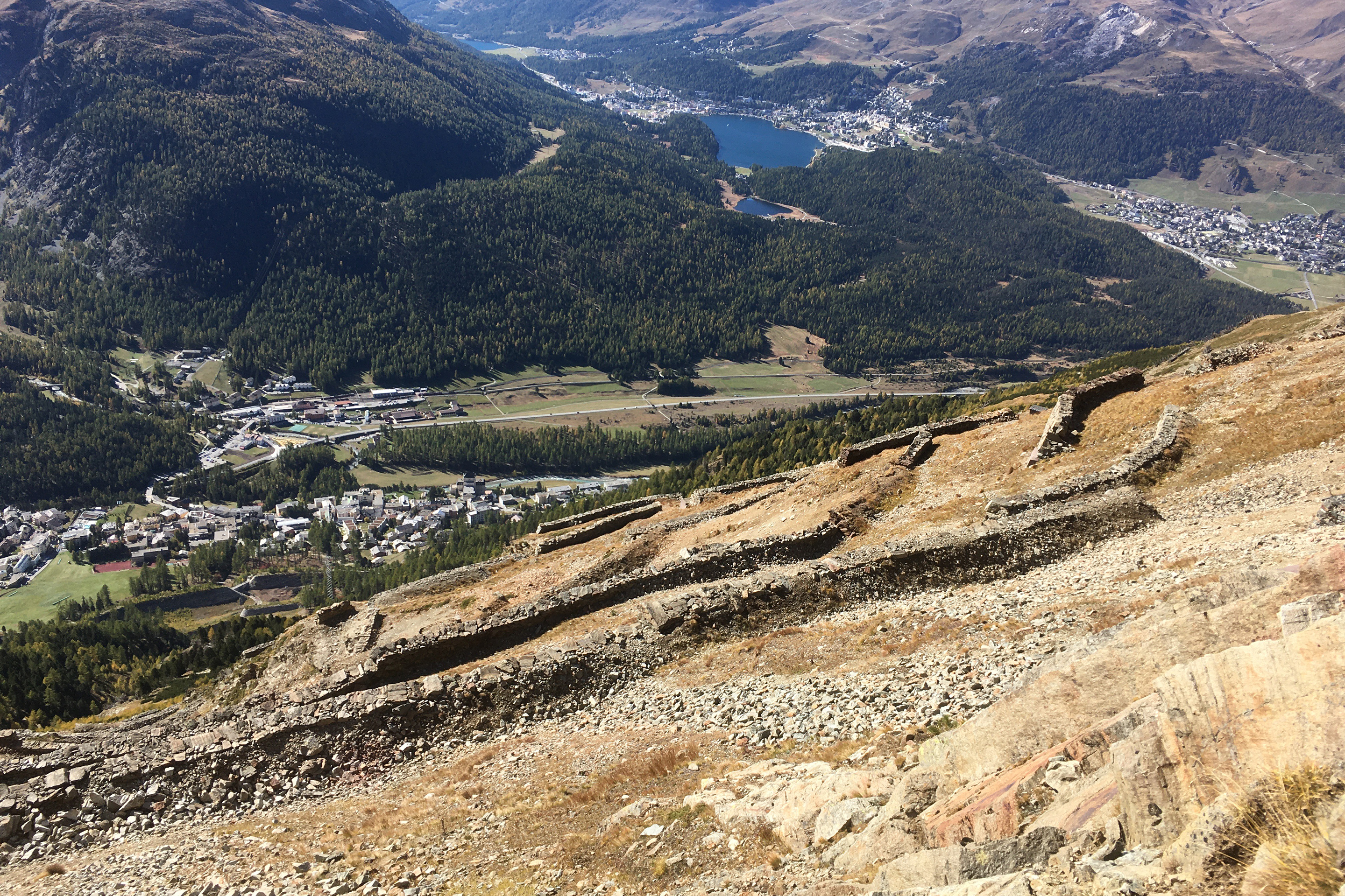 Blick vom Schafberg auf