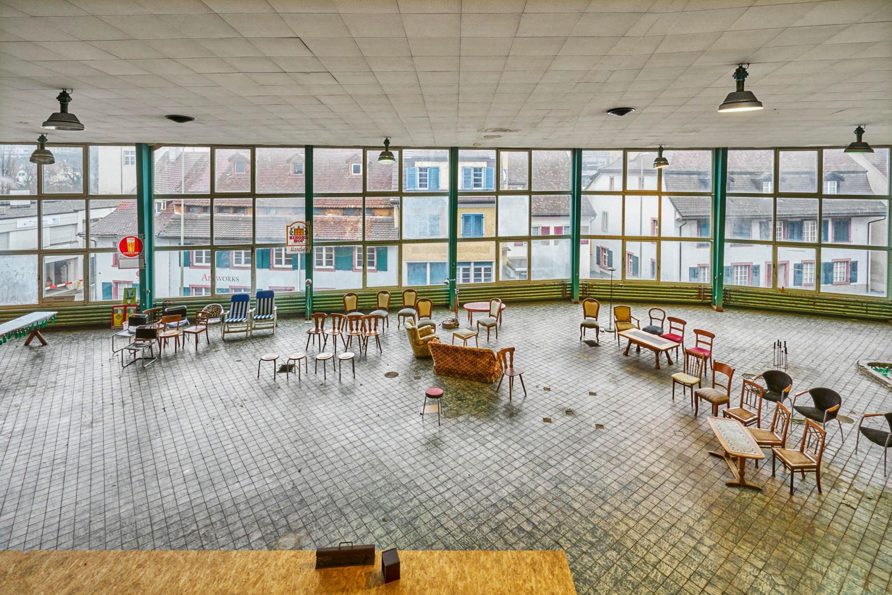 Abfuellhalle