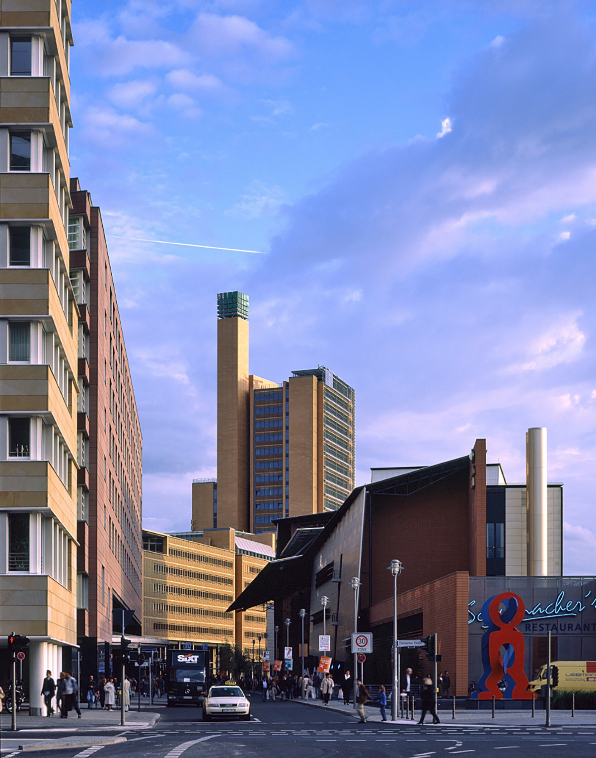 Senza Titolo, 2000, Torre Debis a Potsdamer Plaz, Berlino, Renzo Piano