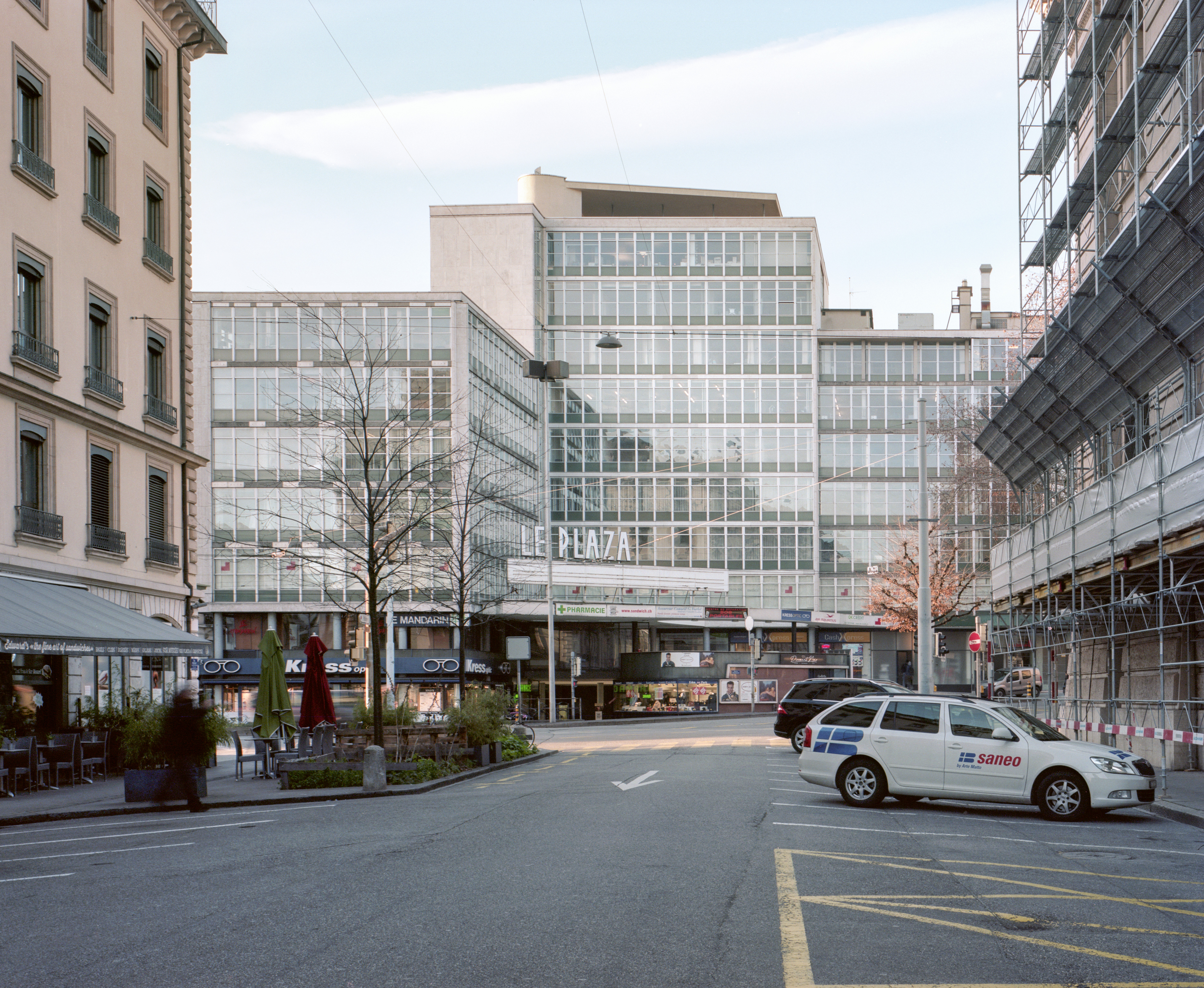 Mont-Blanc Centre et Le Plaza, 1951-1954