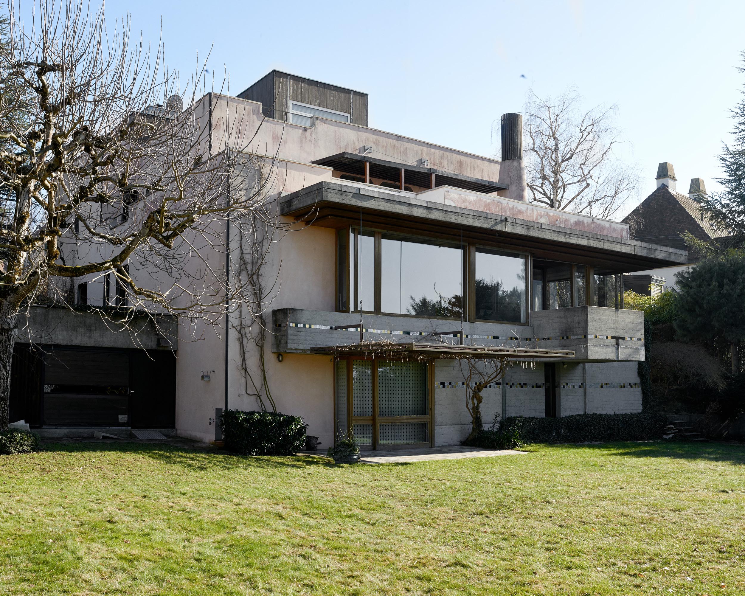 Casa Zentner, projet de Carlo Scarpa entre 1963 et 1969
