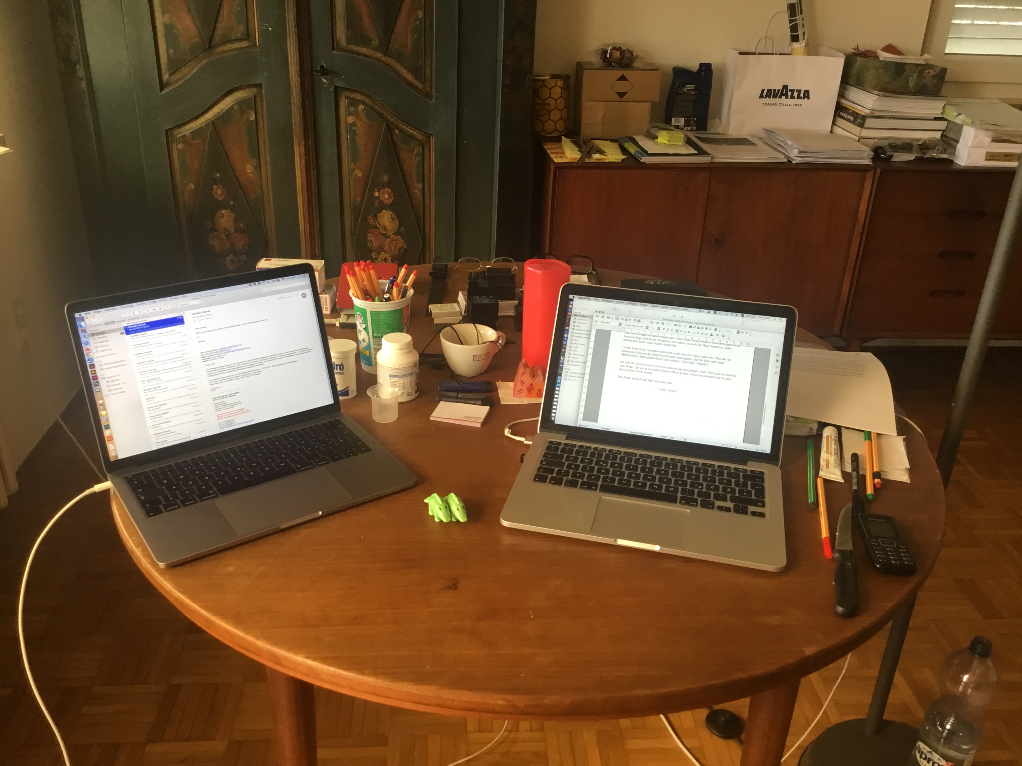 Ostergrüsse aus dem Home-Office