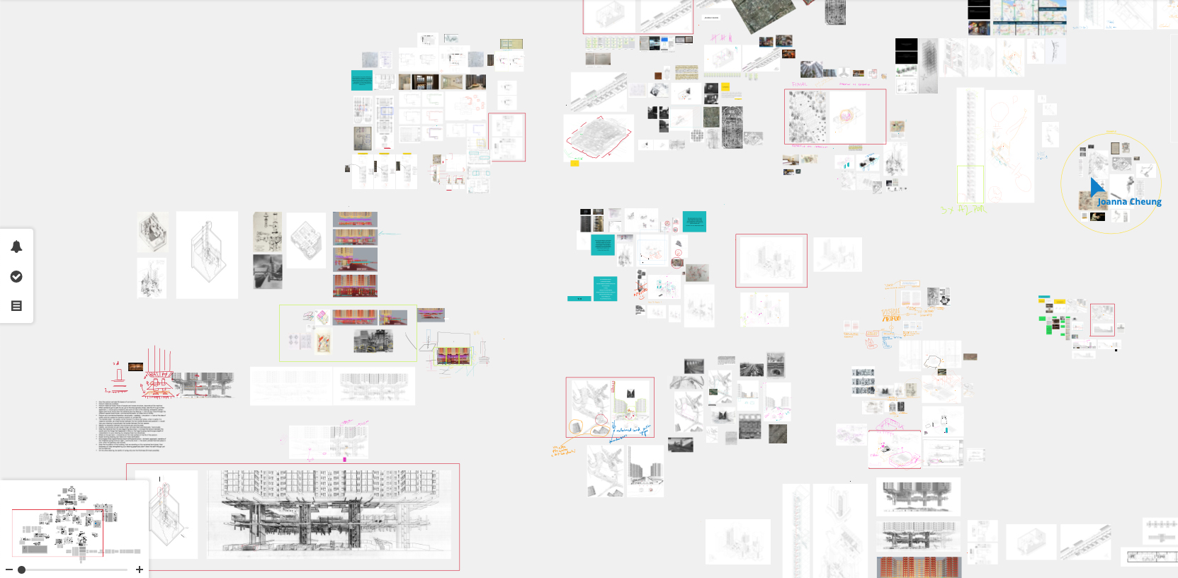 Le concept board en ligne employé pour superviser le travail de l’atelier