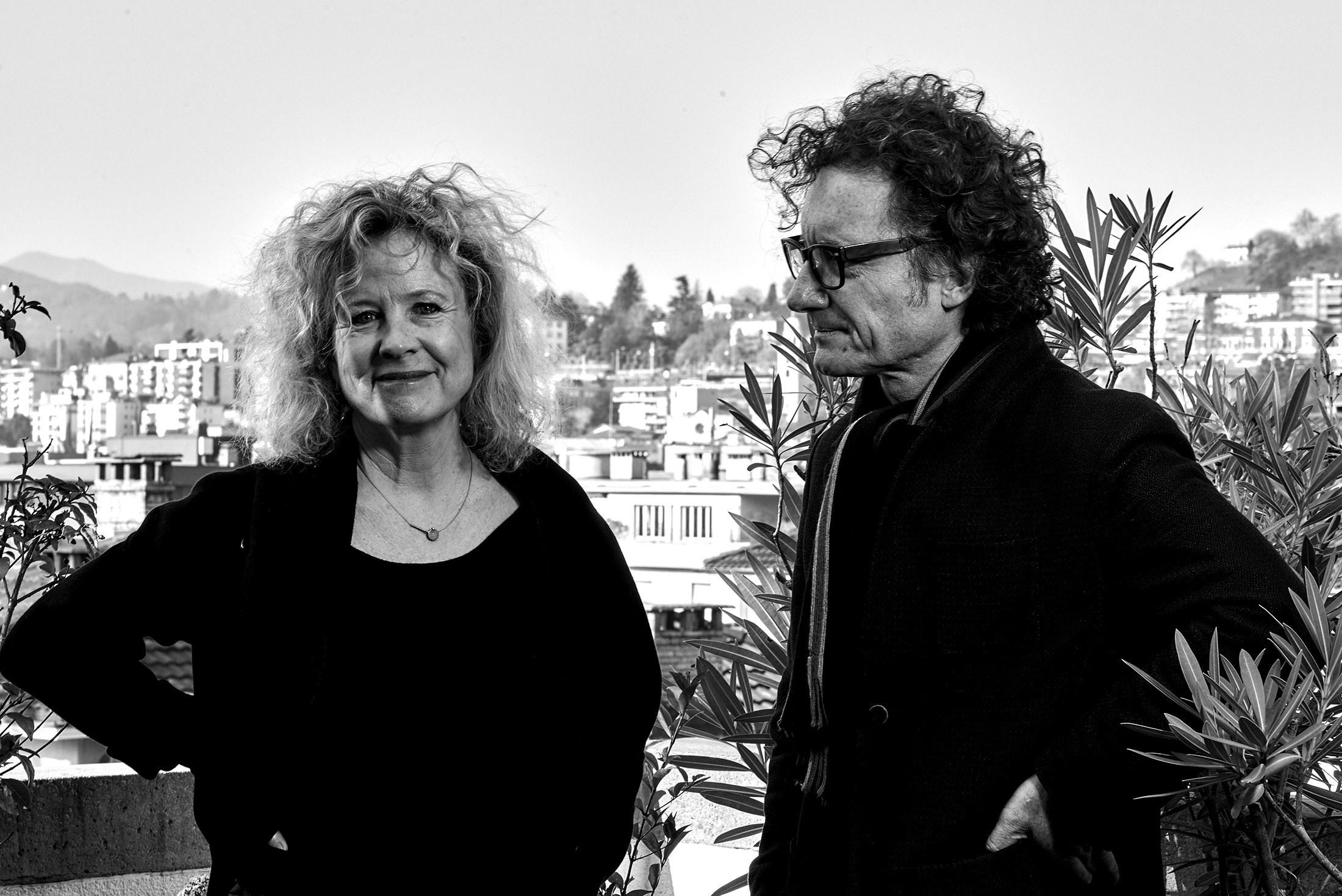 Gli architetti Catherine Glaeser Tibiletti e Stefano Tibiletti