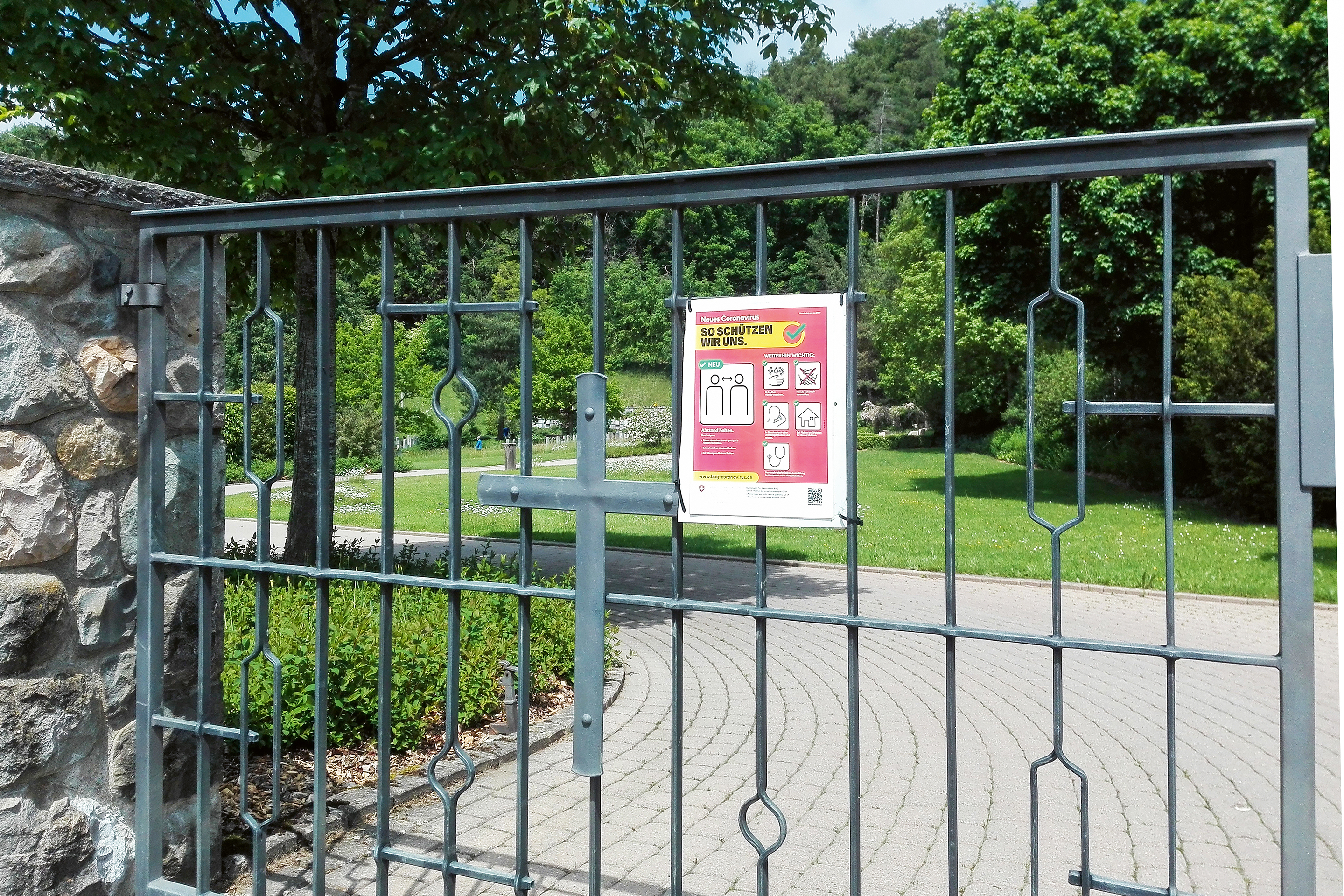 Covid-19 Friedhof