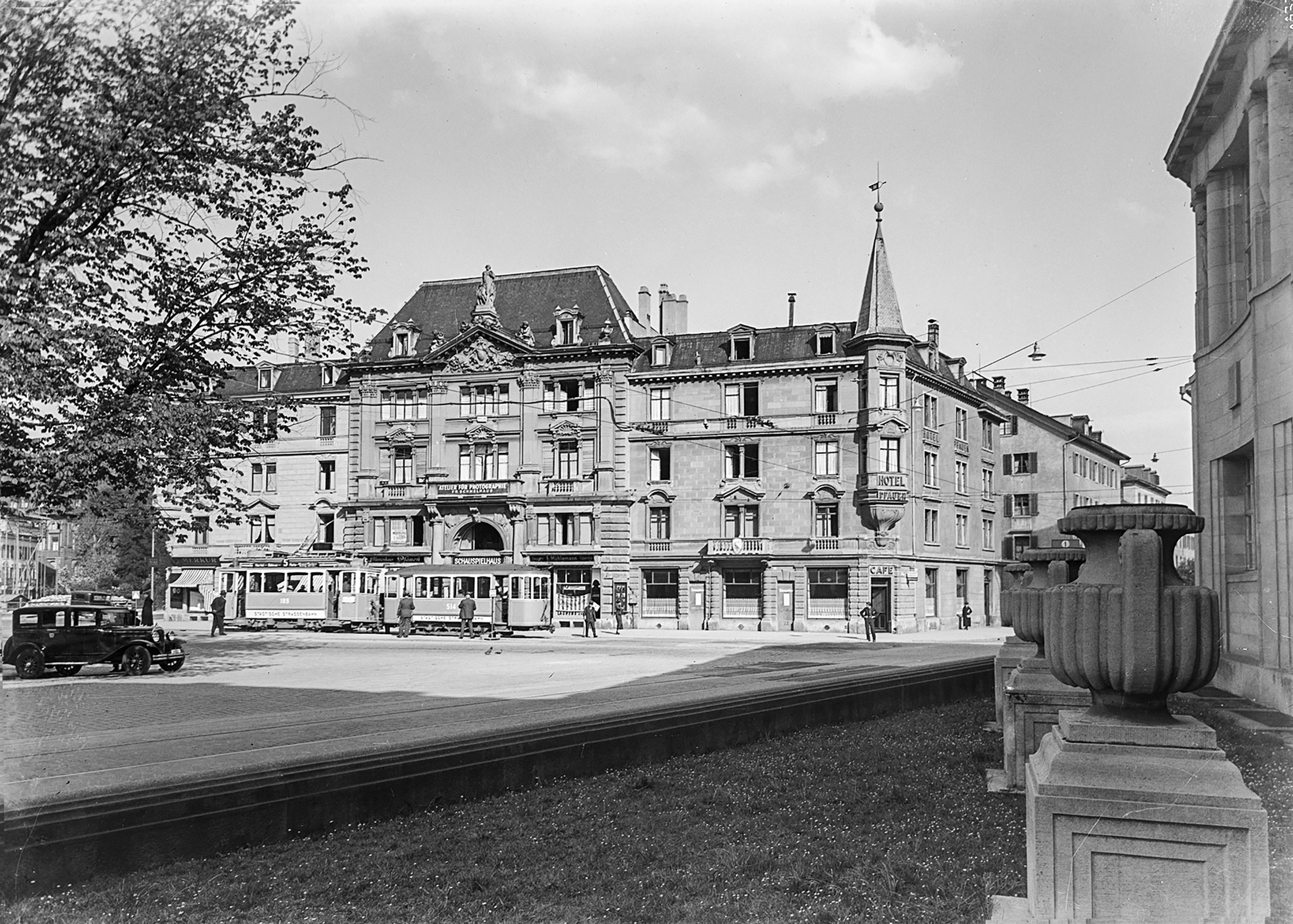 Pfauen_historisch