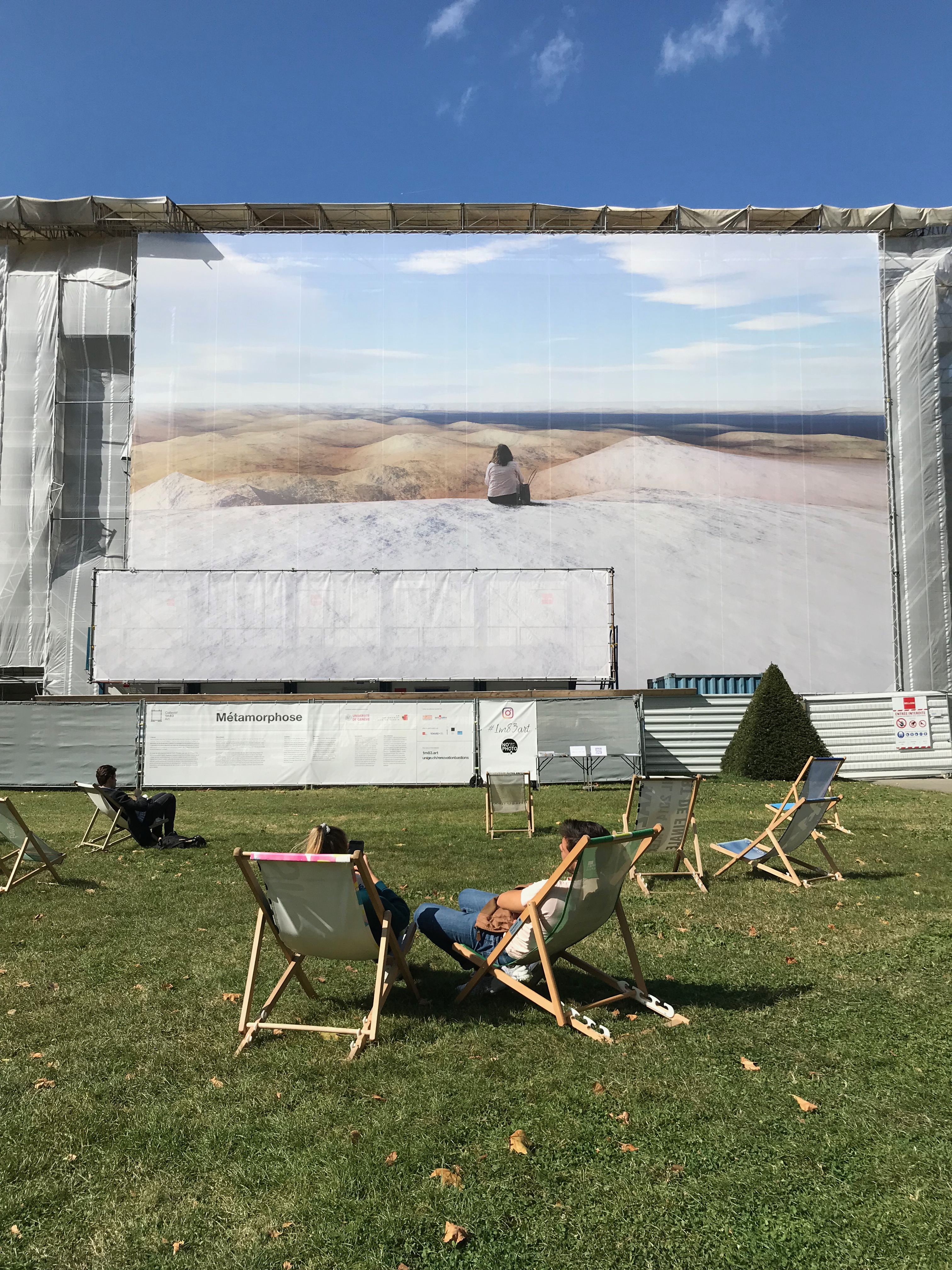Lauréat du prix en 2019, le collectif 1m83Art