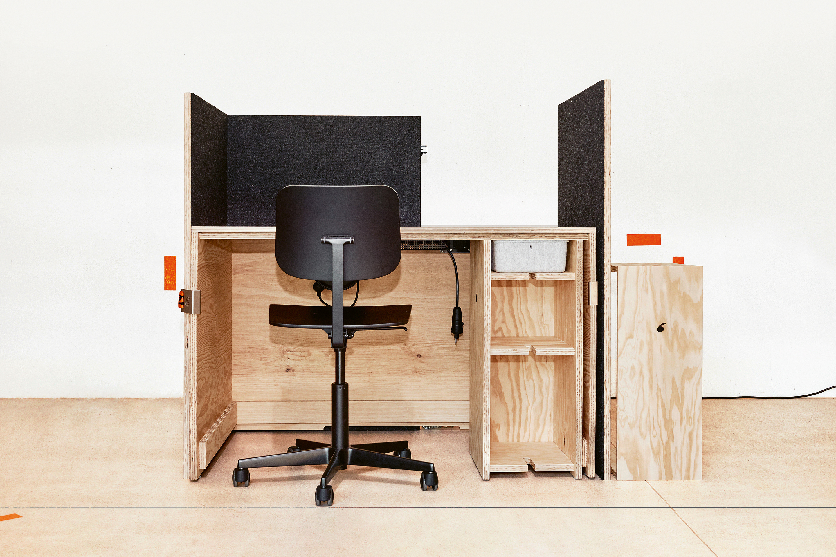 Arbeitsplatz fertig
