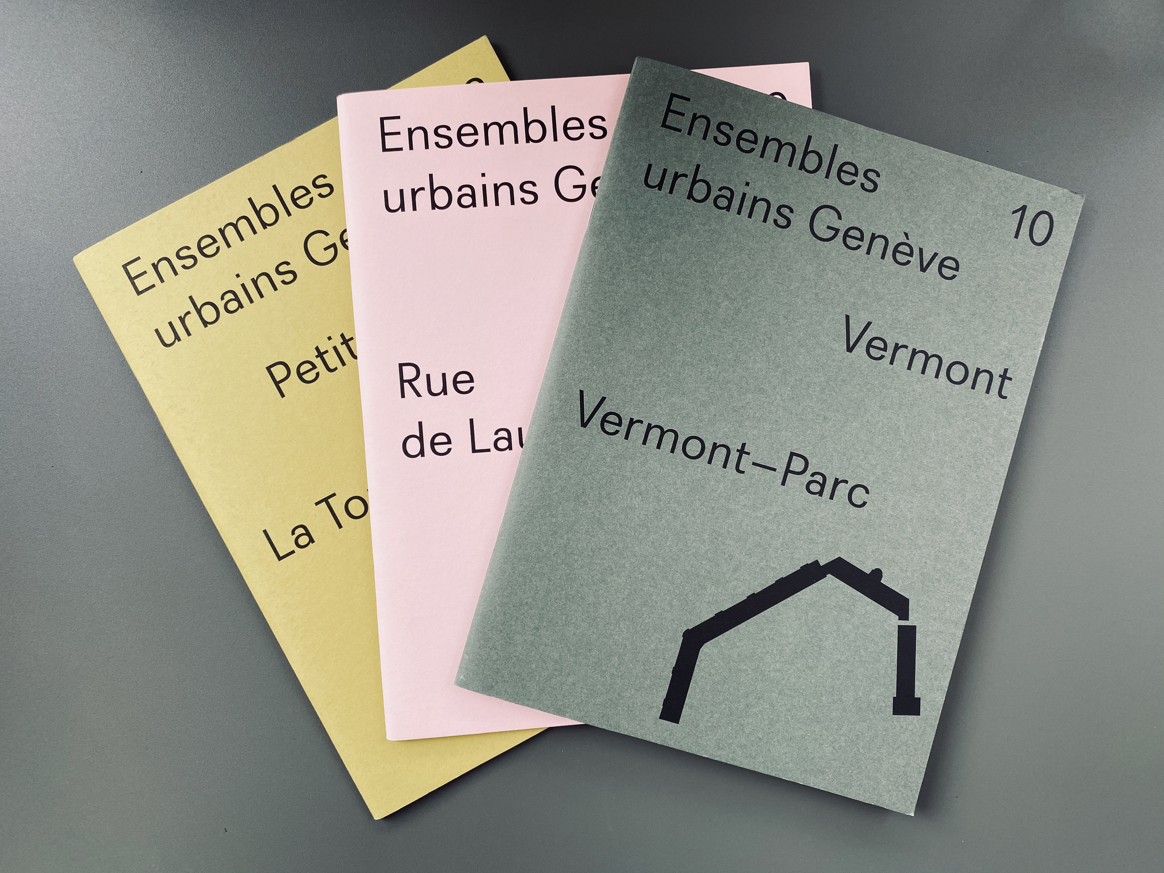 Ensembles Urbains: cahiers 08, 09 et 10