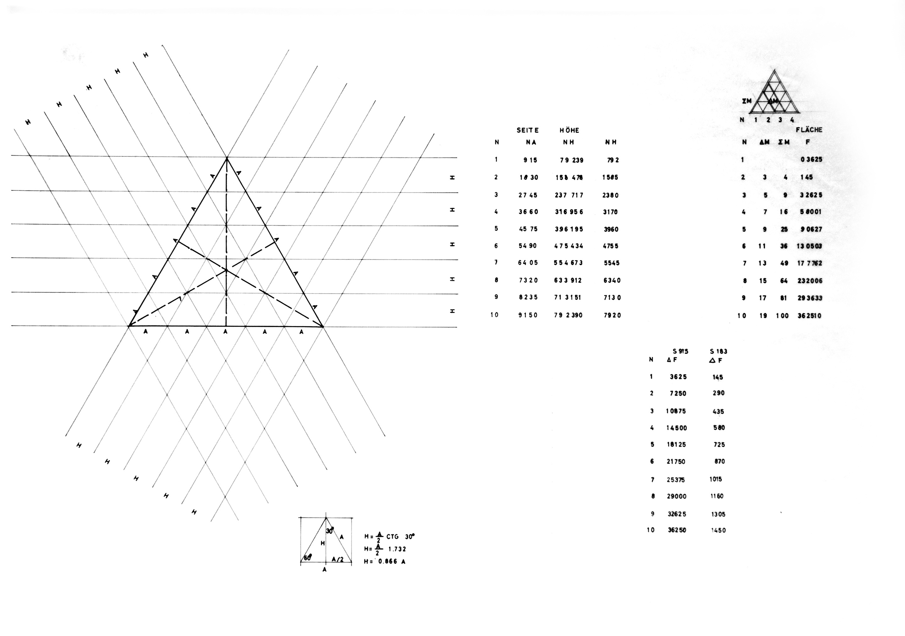 Trigon Haus Raster