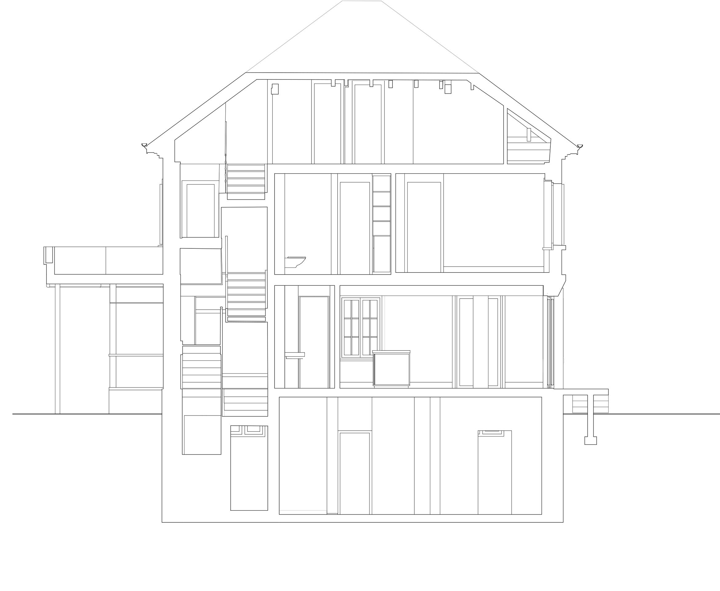 Haus Segat_Schnitt